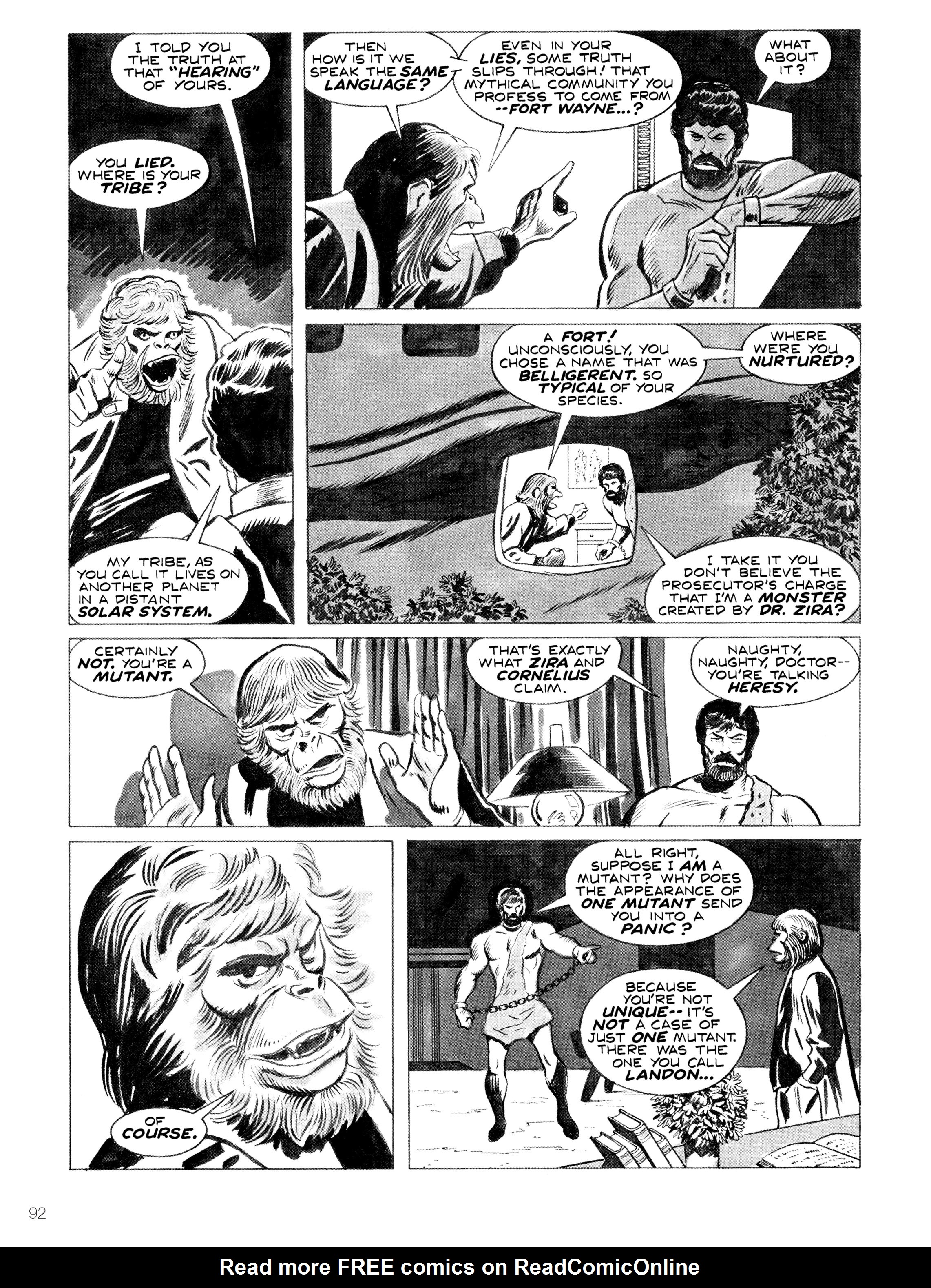 Read online Planet of the Apes: Archive comic -  Issue # TPB 2 (Part 1) - 89