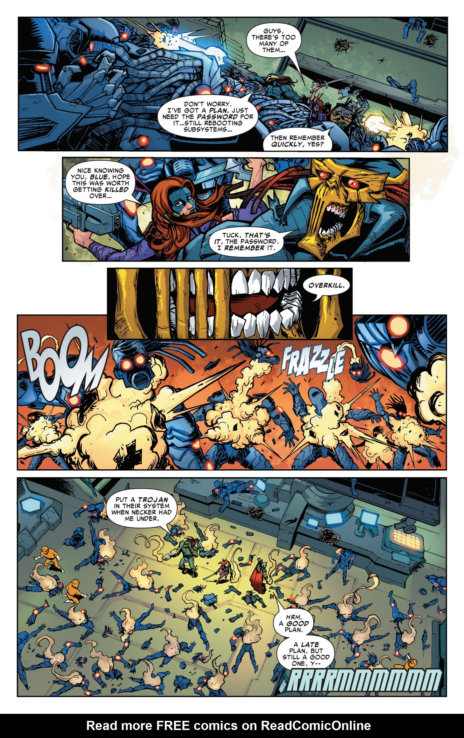 Read online Revolutionary War: Death's Head II comic -  Issue # Full - 19