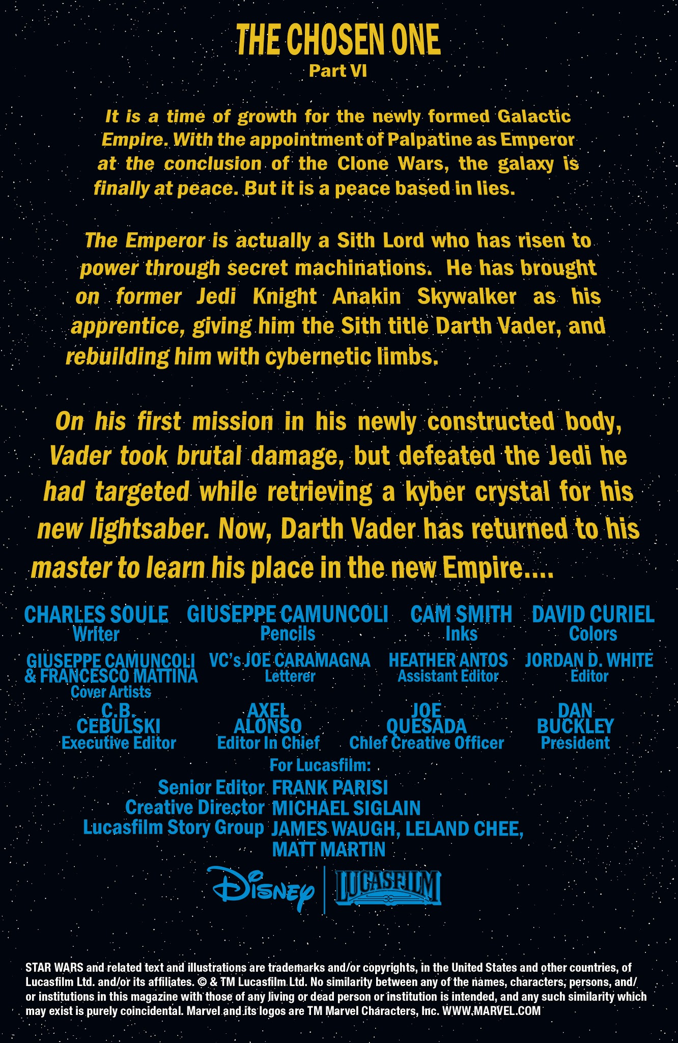 Read online Darth Vader (2017) comic -  Issue #6 - 2