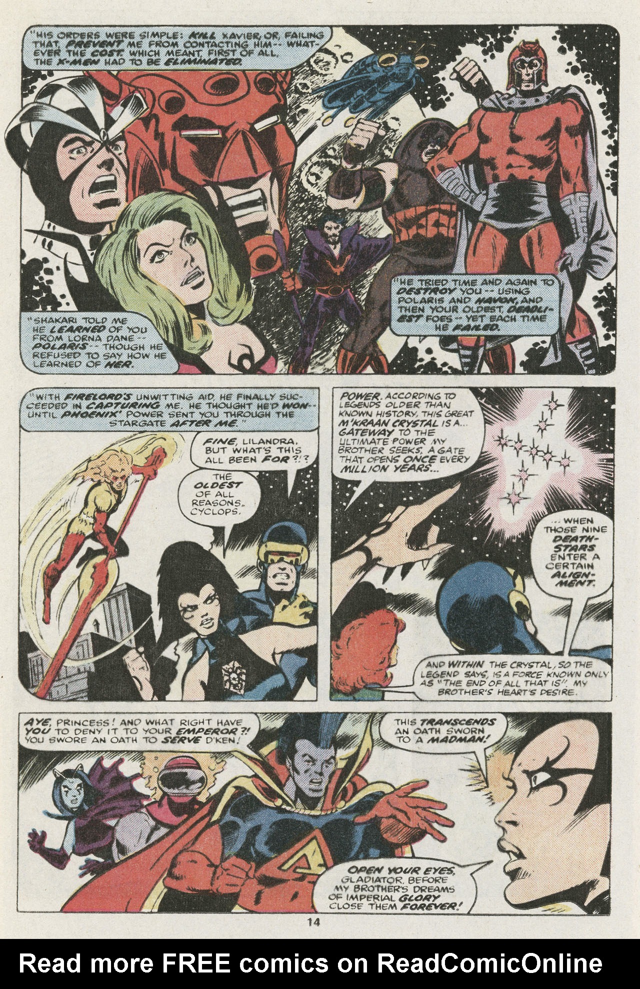 Read online Classic X-Men comic -  Issue #14 - 14