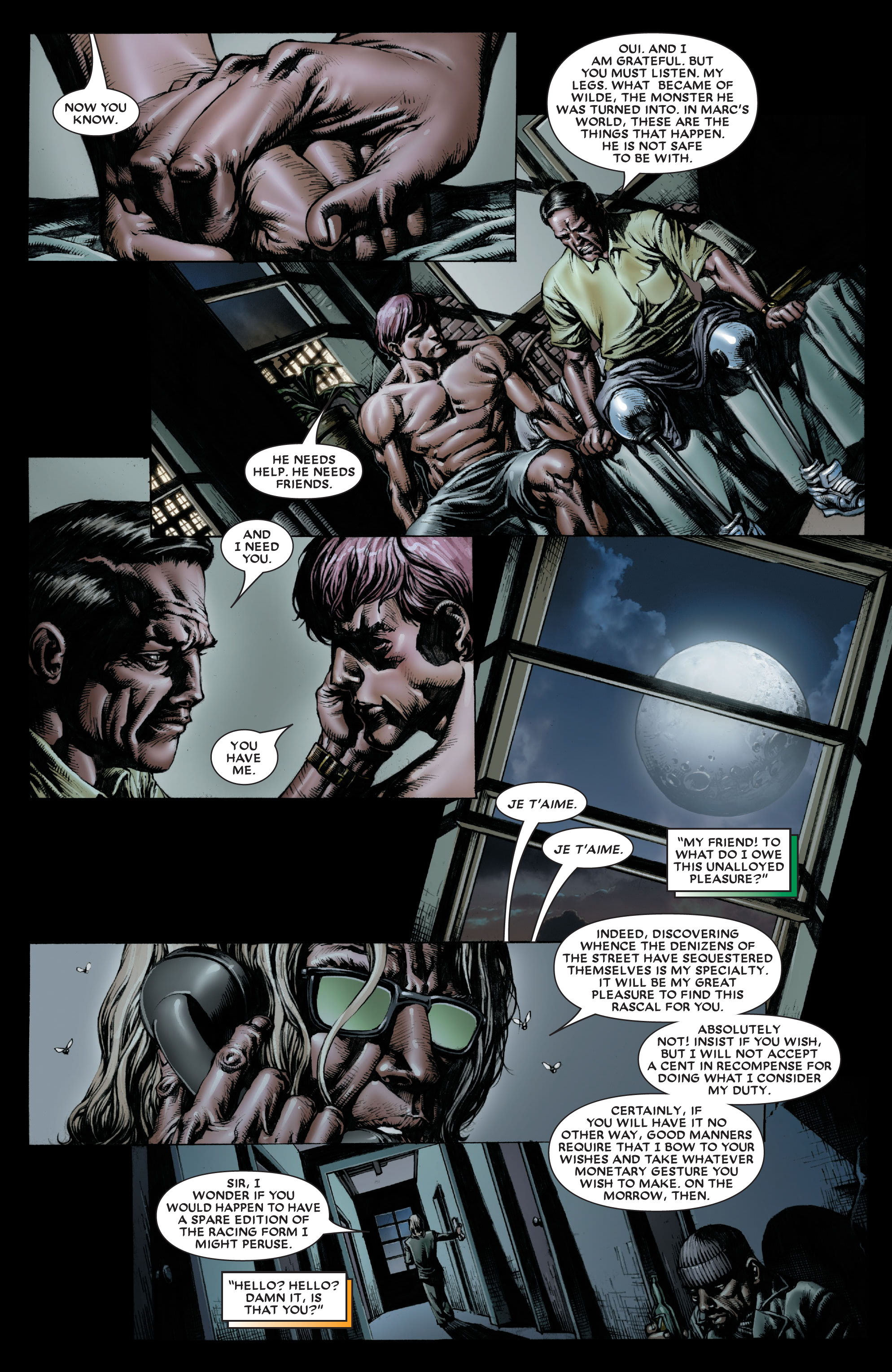 Read online Moon Knight by Huston, Benson & Hurwitz Omnibus comic -  Issue # TPB (Part 3) - 9