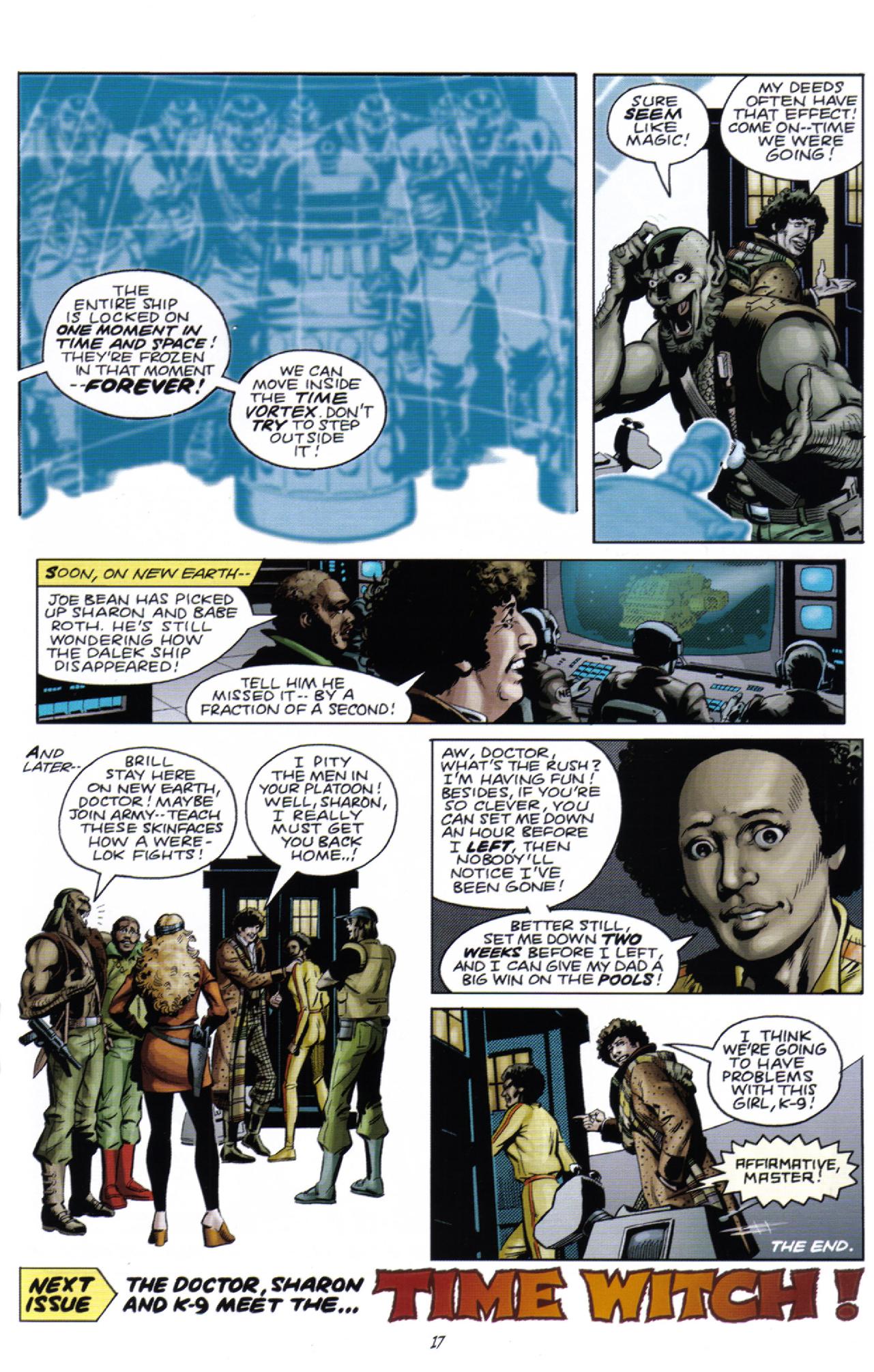 Read online Doctor Who Classics comic -  Issue #7 - 19