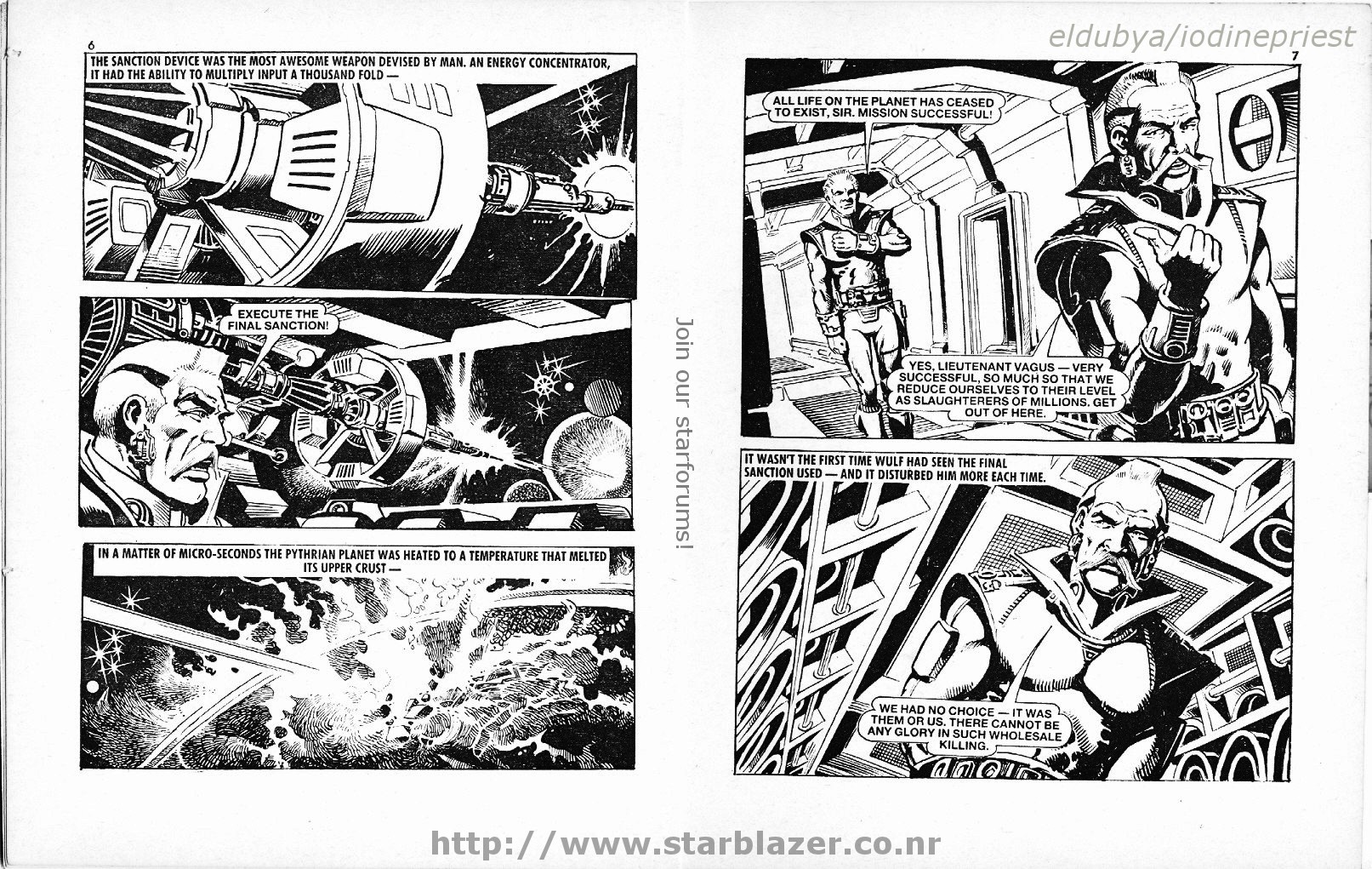 Read online Starblazer comic -  Issue #169 - 5