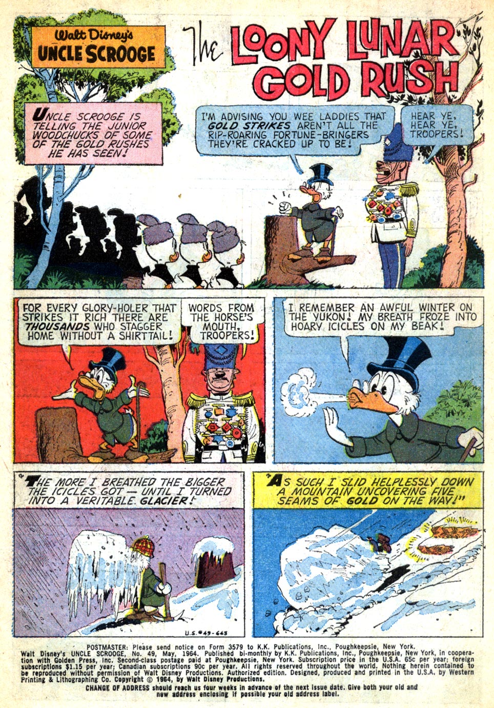Read online Uncle Scrooge (1953) comic -  Issue #49 - 2