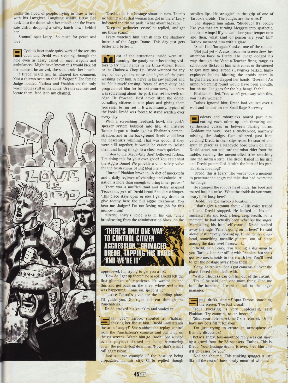 Read online Judge Dredd Megazine (Vol. 5) comic -  Issue #225 - 45