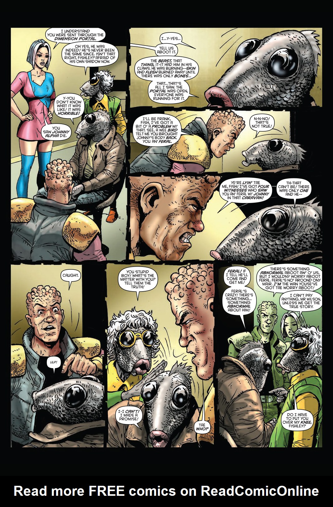 Read online Strontium Dog: The Life and Death of Johnny Alpha: The Project comic -  Issue # TPB - 22