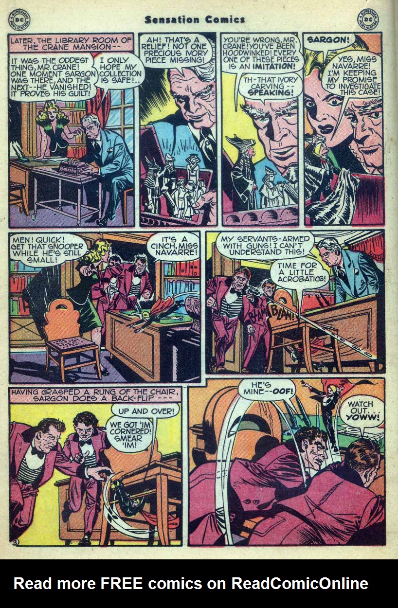 Read online Sensation (Mystery) Comics comic -  Issue #73 - 26