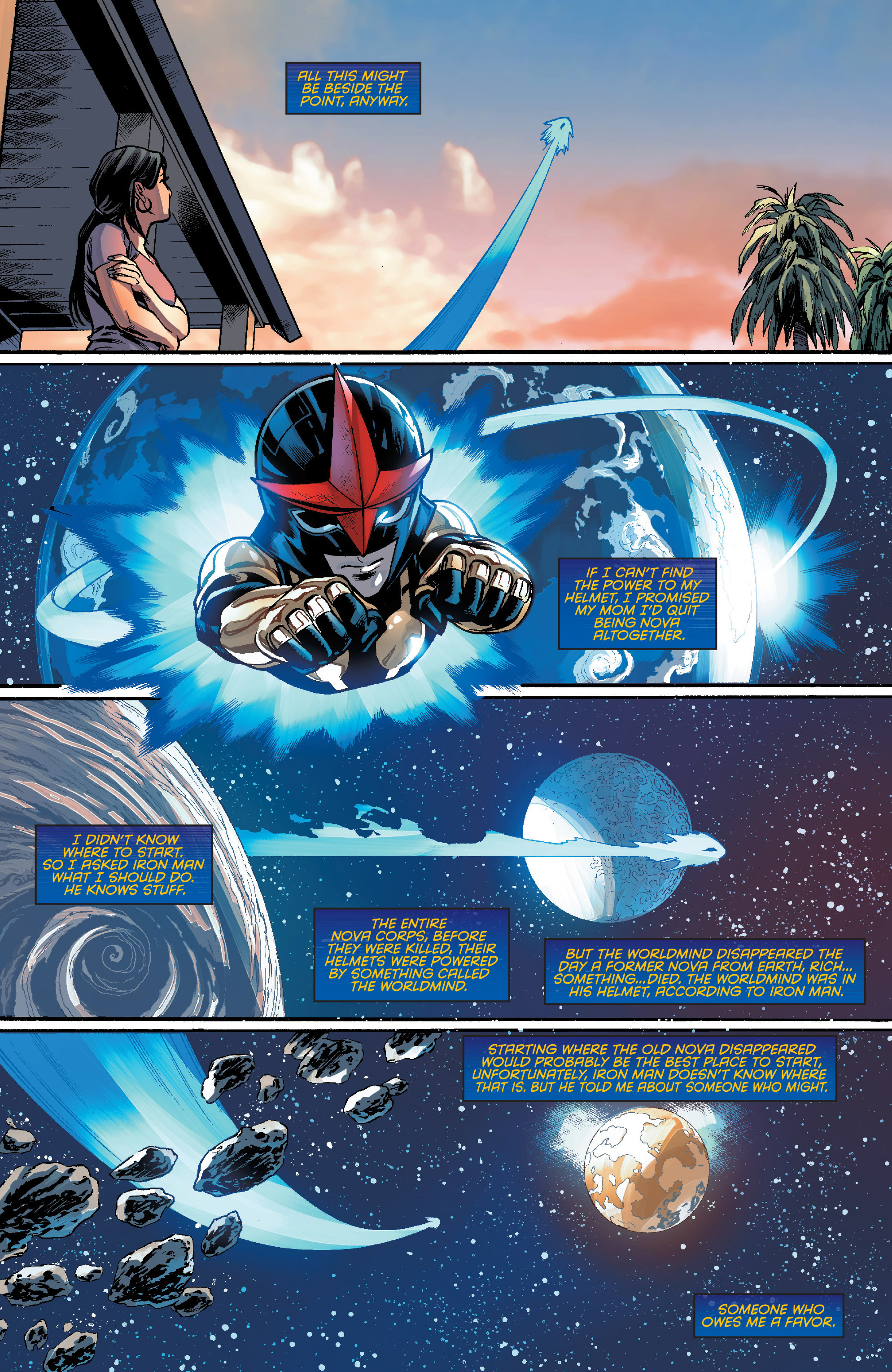 Read online Nova (2016) comic -  Issue #10 - 8