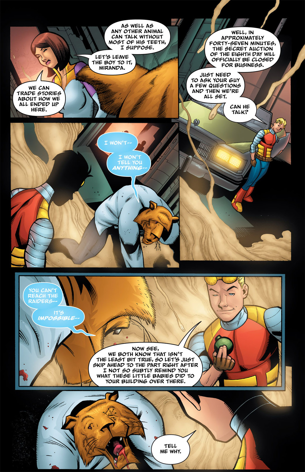 Read online The Many Adventures of Miranda Mercury: Time Runs Out comic -  Issue # TPB - 86