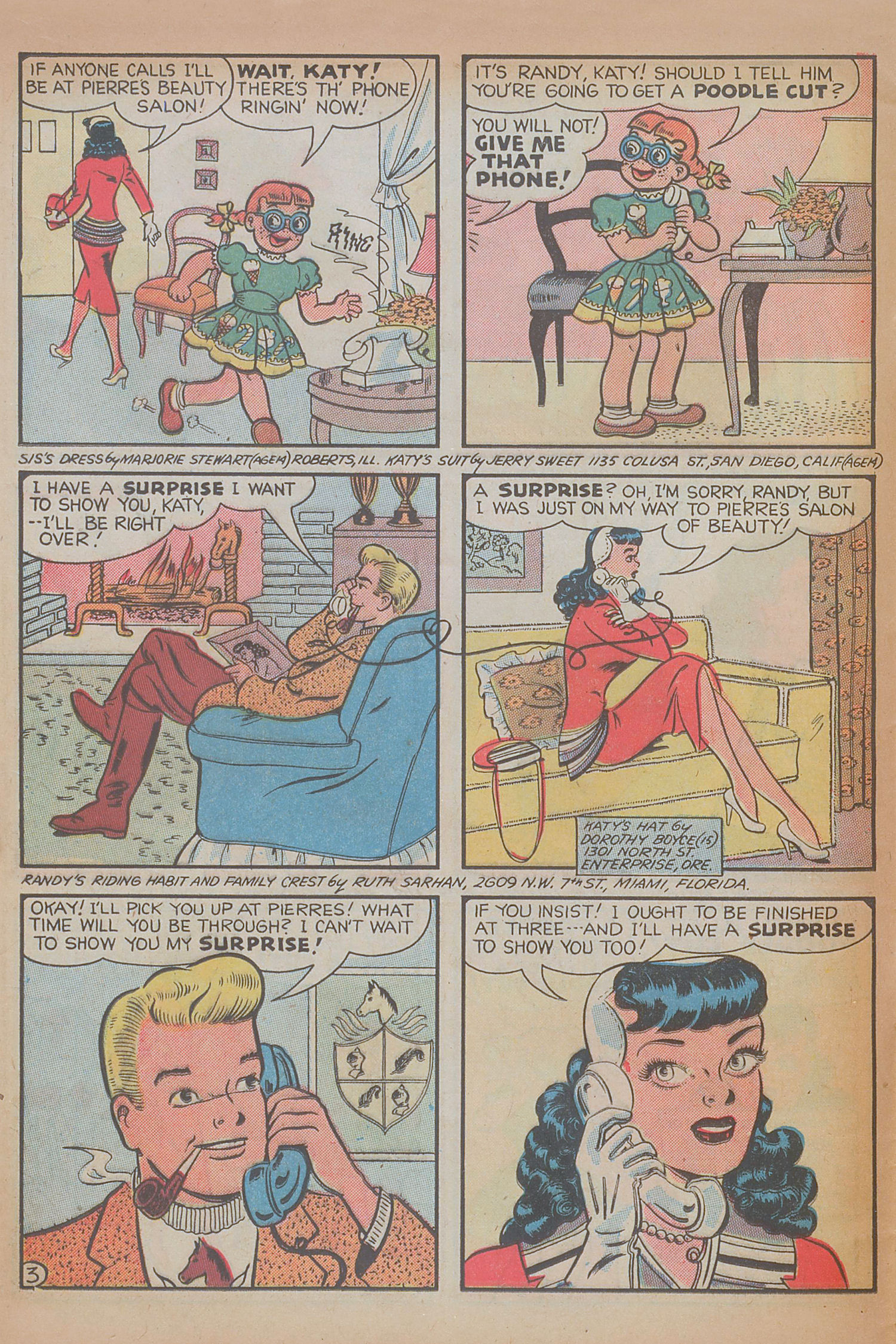 Read online Katy Keene (1949) comic -  Issue #8 - 12