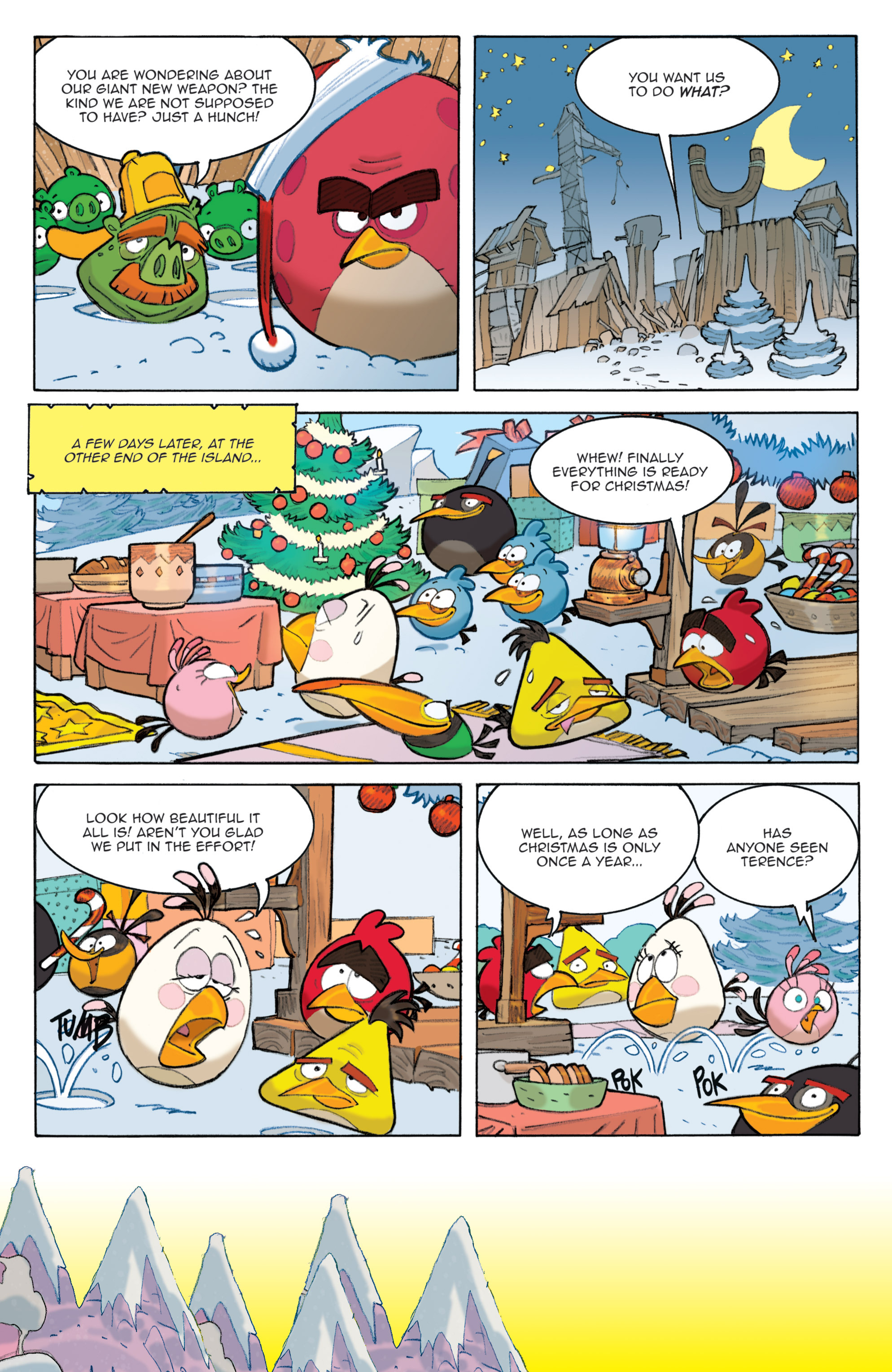 Read online Angry Birds Comics (2014) comic -  Issue # _Holiday Special - 13