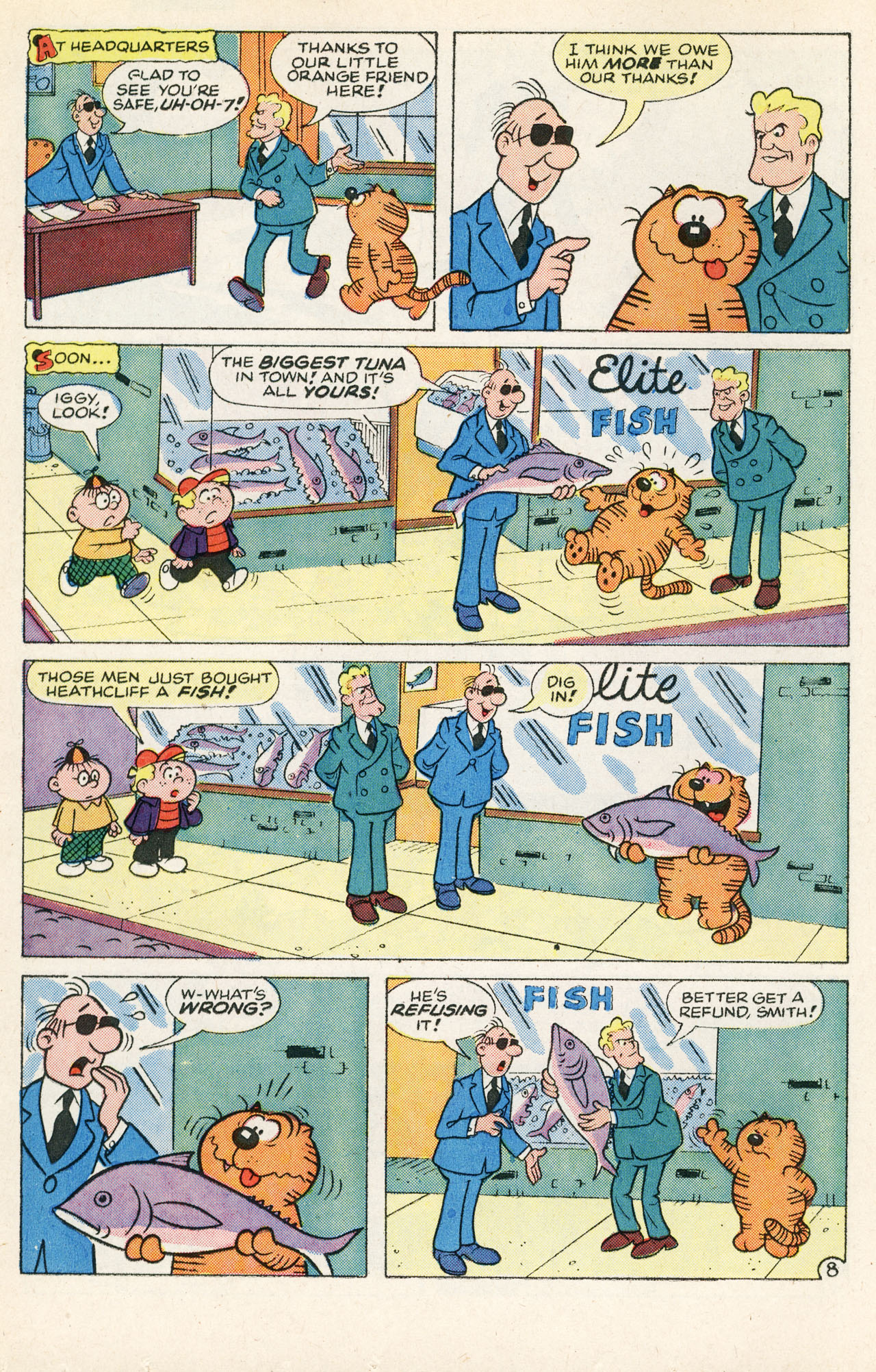 Read online Heathcliff comic -  Issue #22 - 12