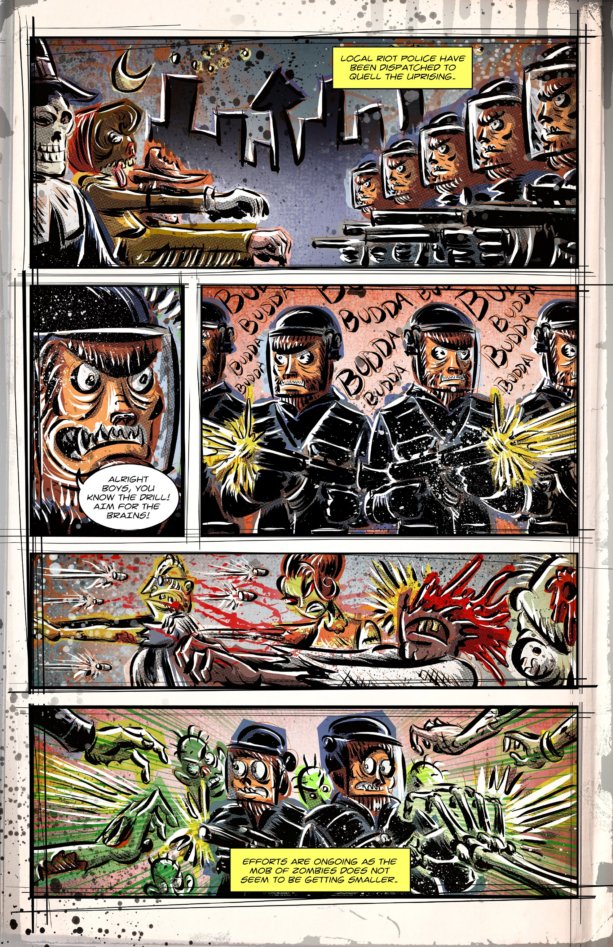 Read online Frankenbabe comic -  Issue #2 - 4