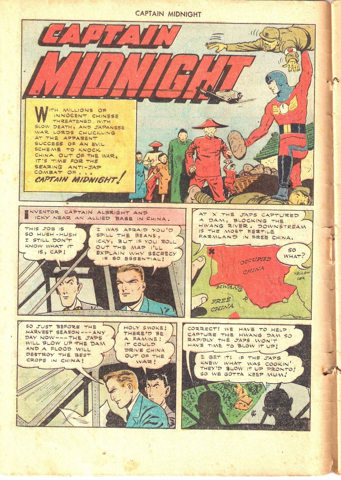 Read online Captain Midnight (1942) comic -  Issue #26 - 4