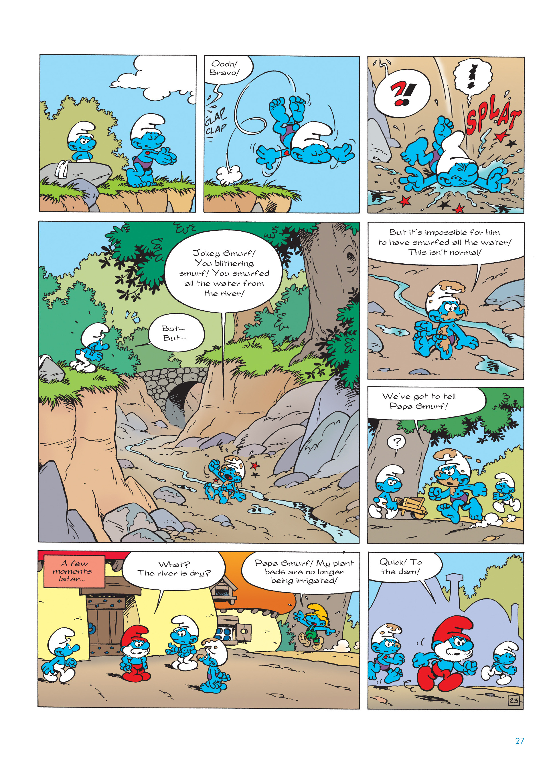 Read online The Smurfs comic -  Issue #22 - 28