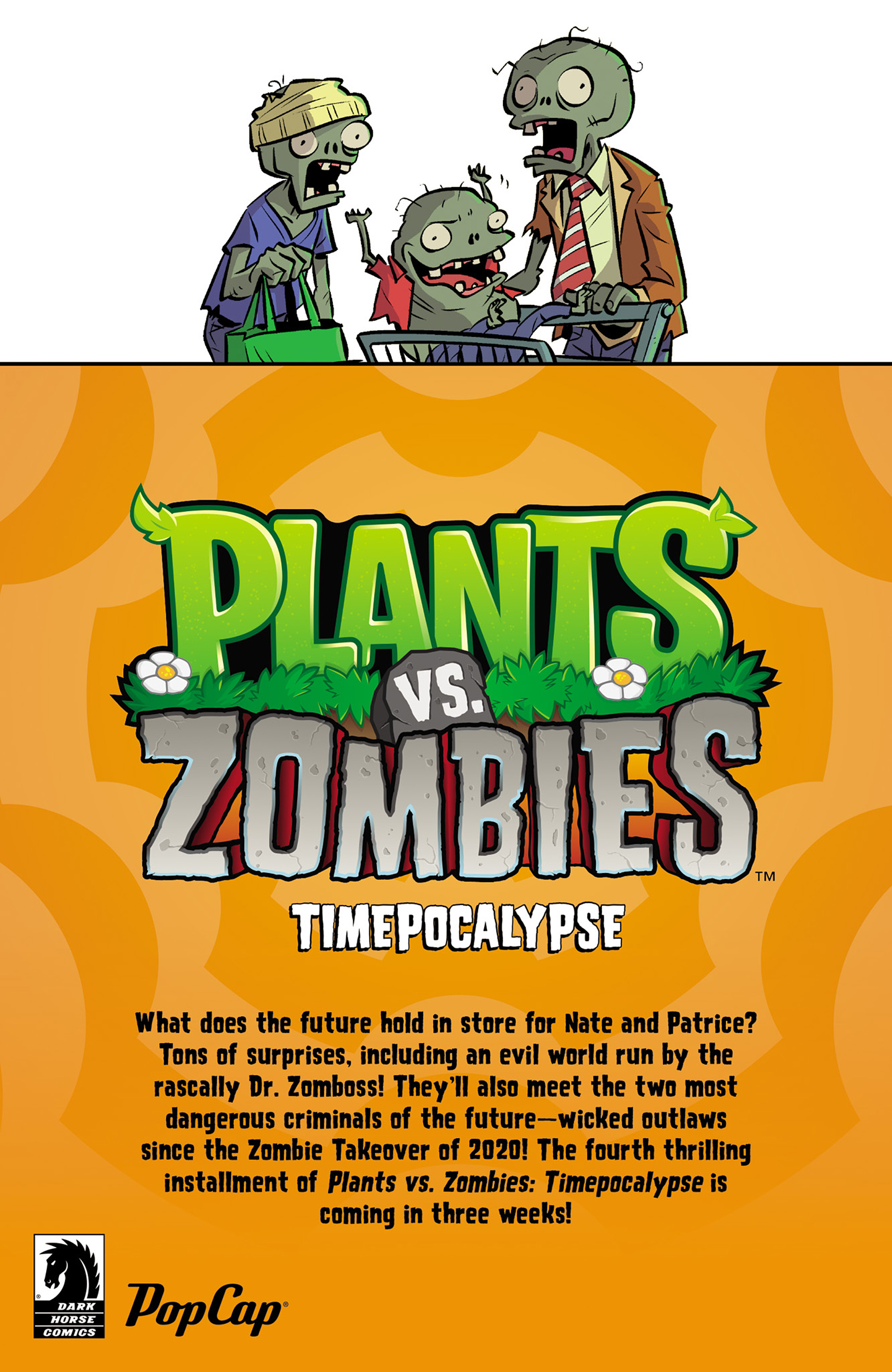 Read online Plants vs. Zombies: Timepocalypse comic -  Issue #3 - 16