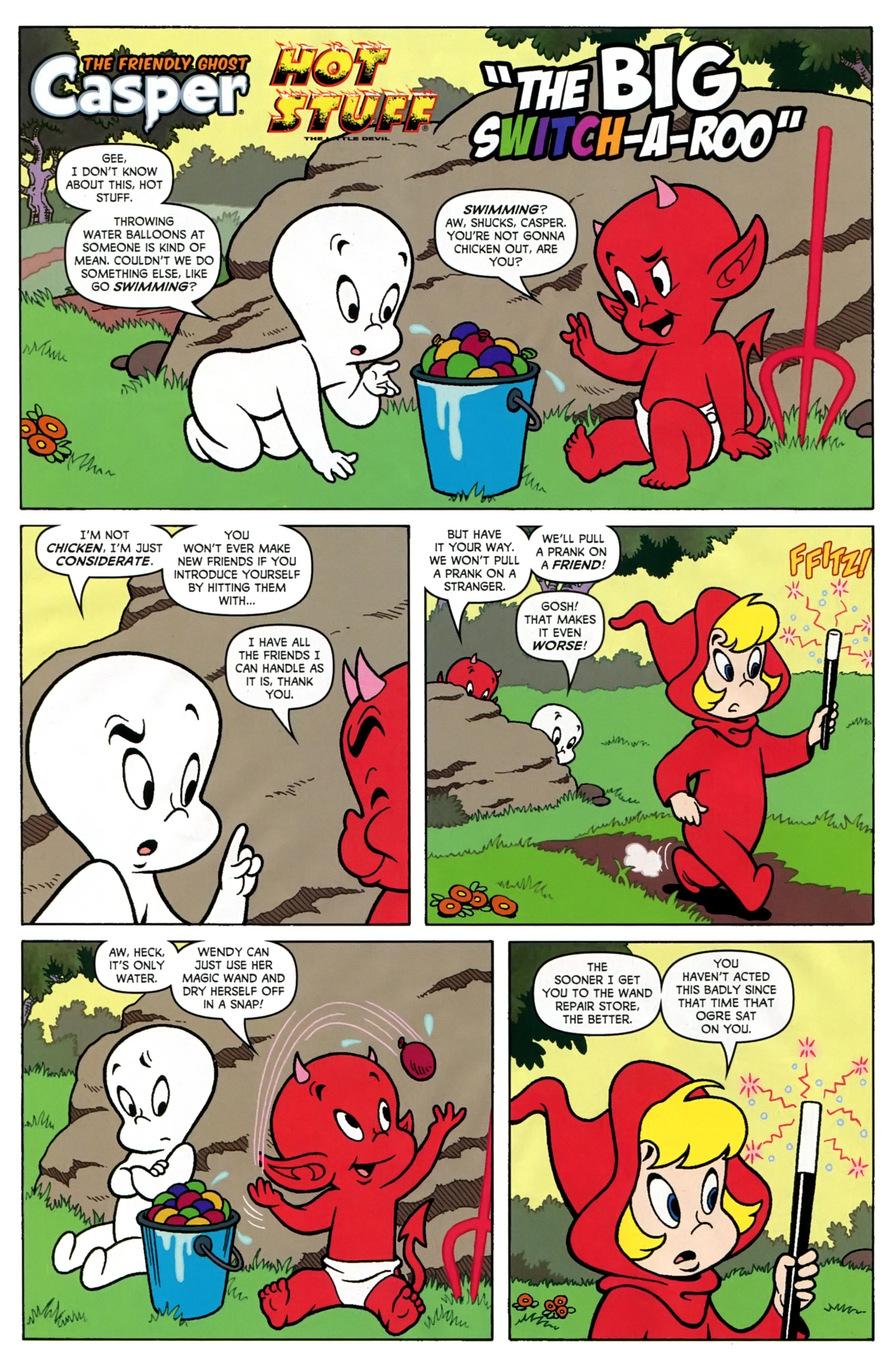 Read online Free Comic Book Day 2019 comic -  Issue # Casper's Spooksville - 12