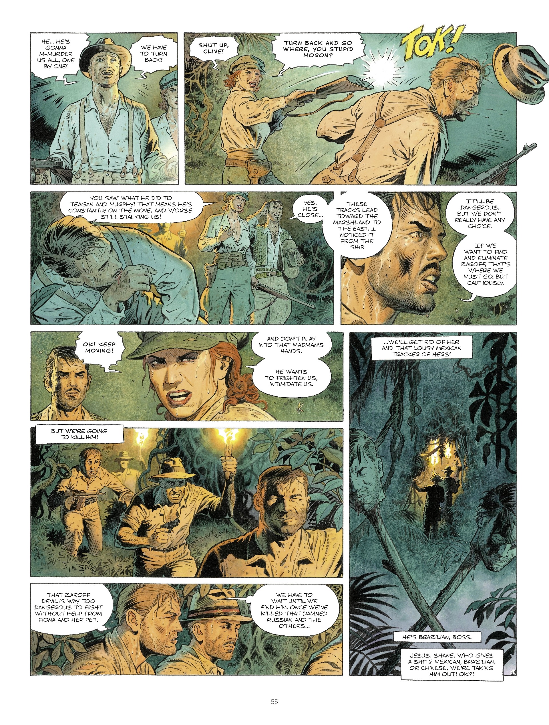 Read online Zaroff comic -  Issue # TPB 1 - 56