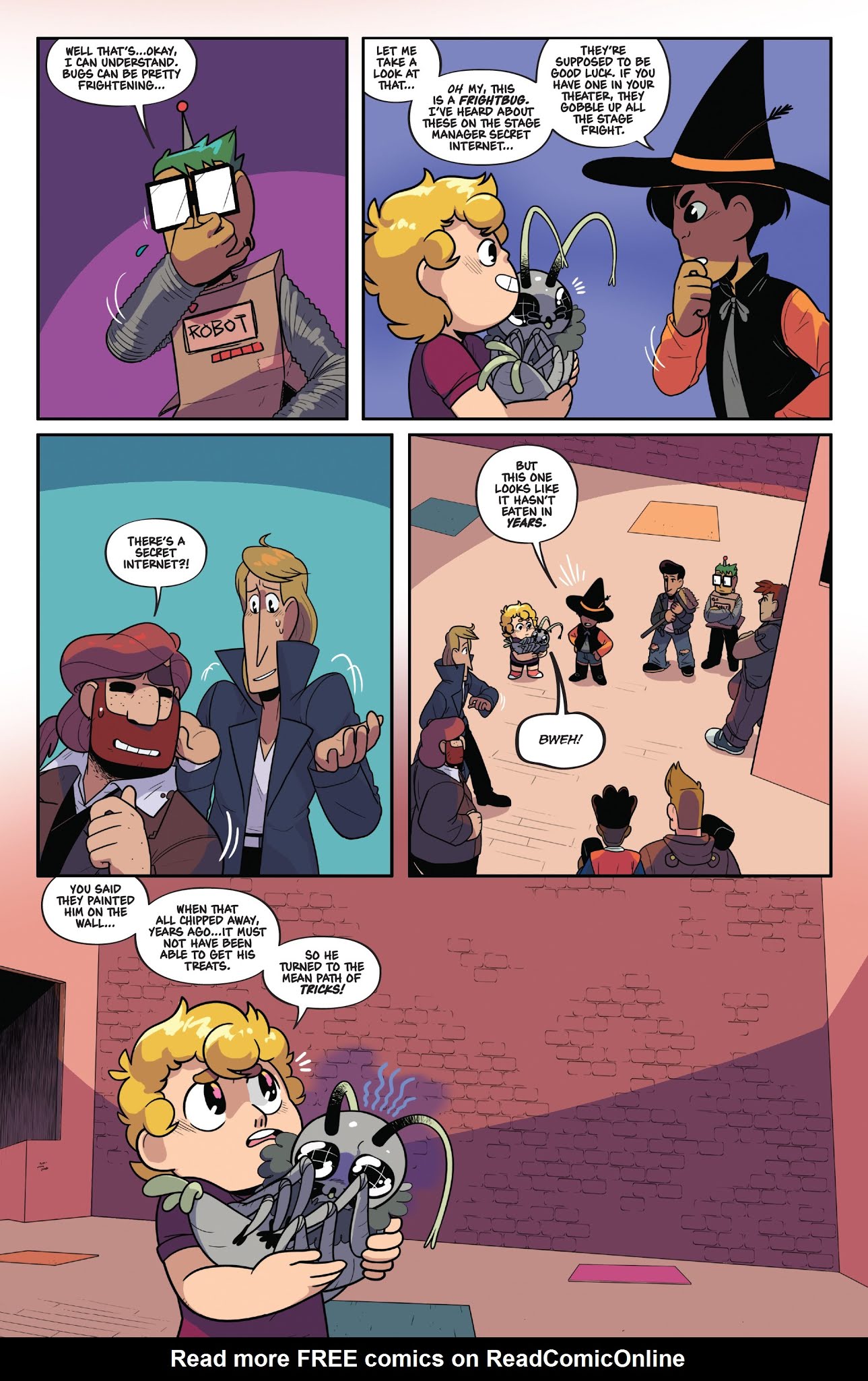 Read online The Backstagers Halloween Intermission comic -  Issue # Full - 28