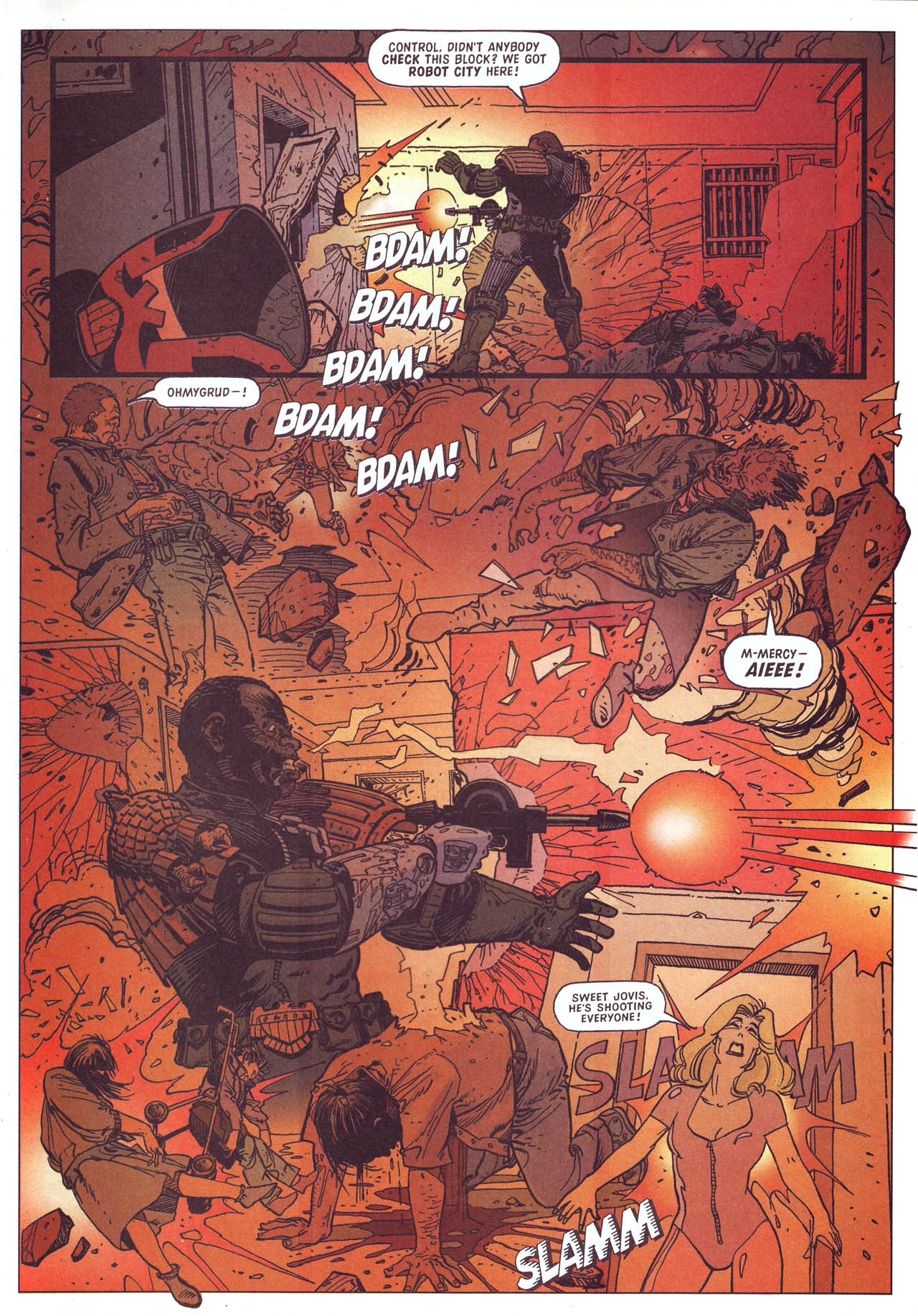Read online Judge Dredd Megazine (vol. 3) comic -  Issue #61 - 7