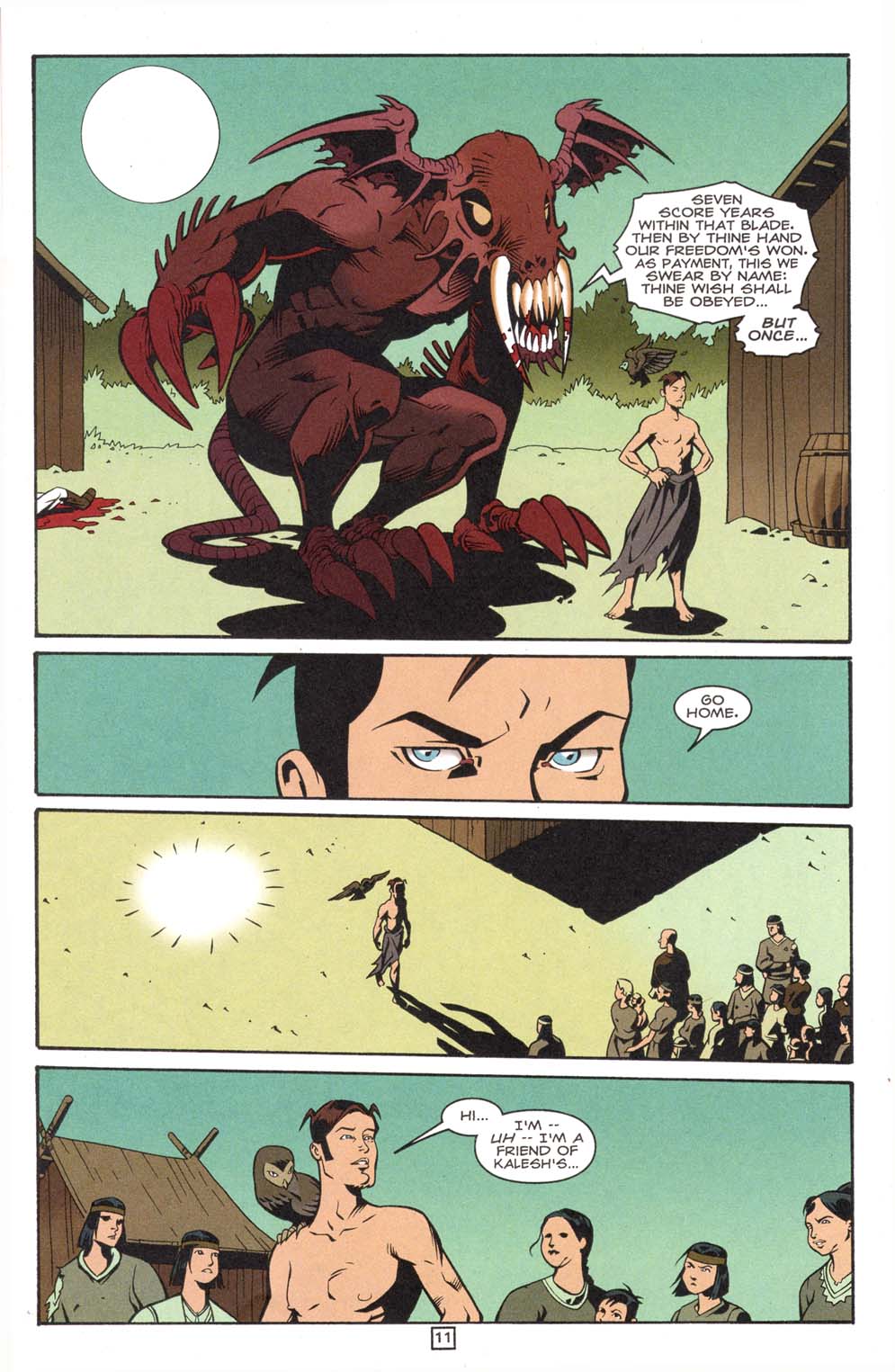 Read online Hunter:  The Age of Magic comic -  Issue #5 - 10