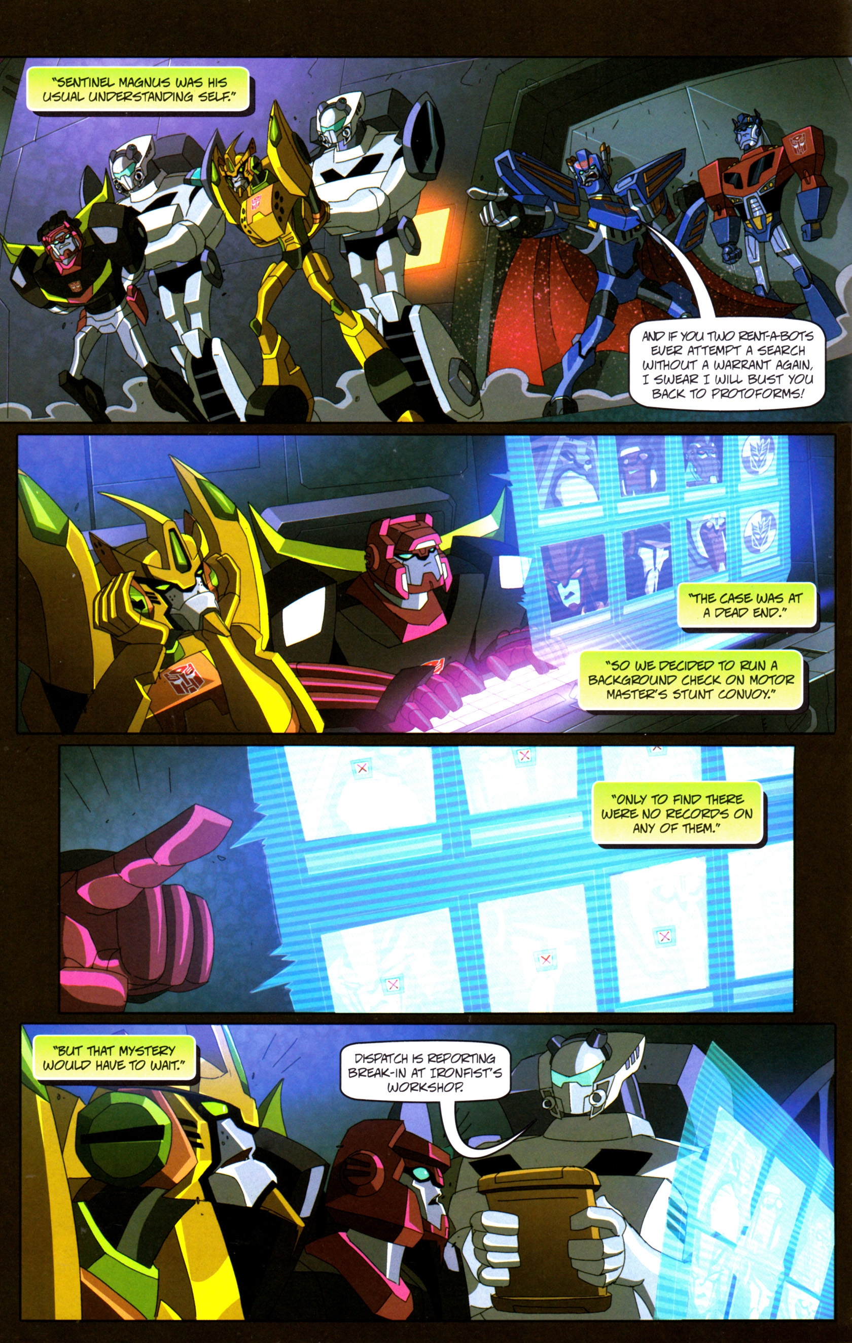 Read online Transformers: Timelines comic -  Issue #6 - 16