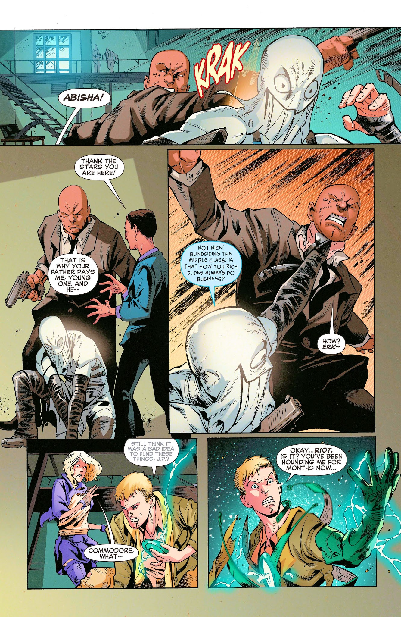 Read online The Green Team: Teen Trillionaires comic -  Issue #1 - 18