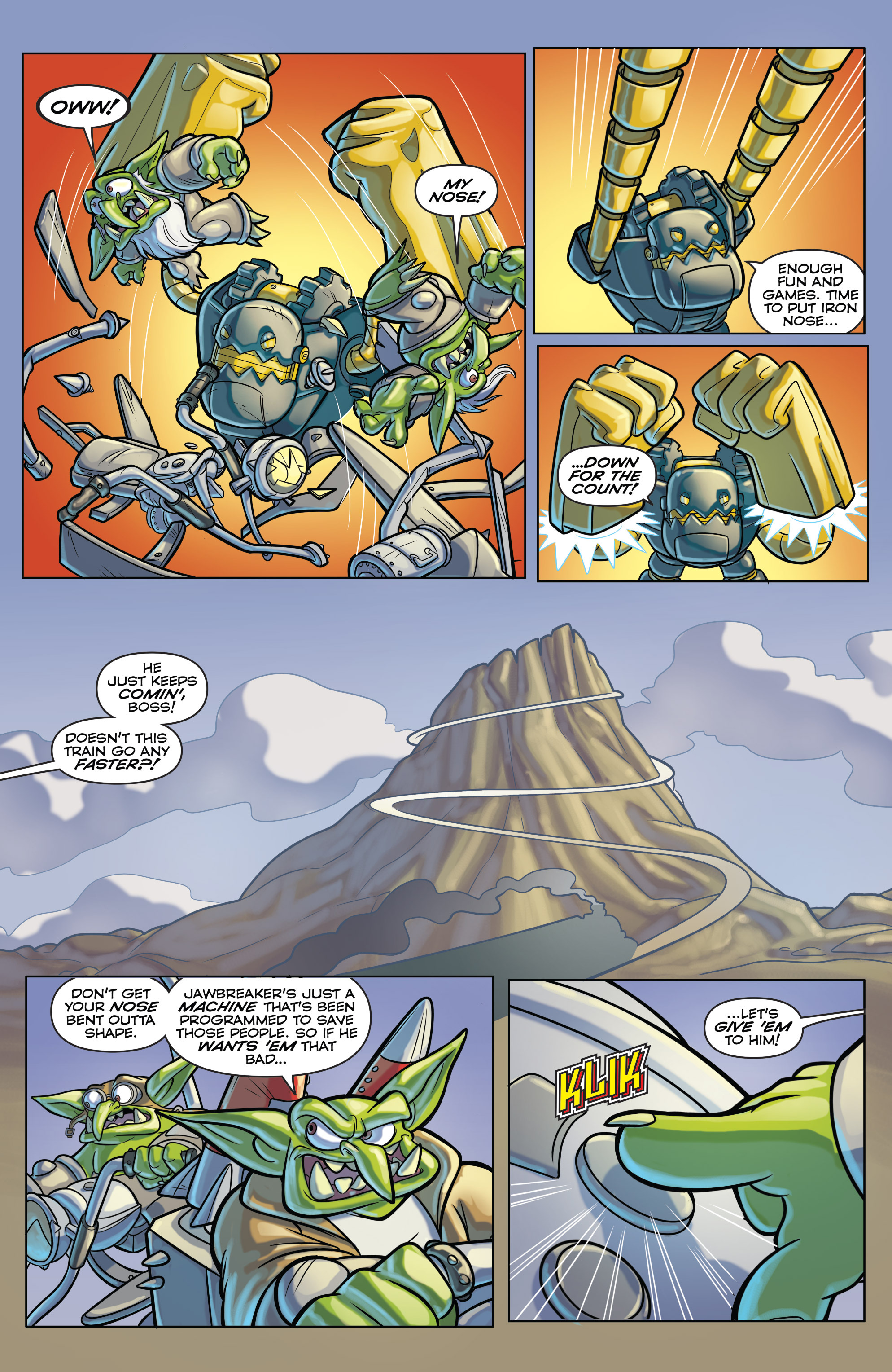 Read online Skylanders comic -  Issue #6 - 11