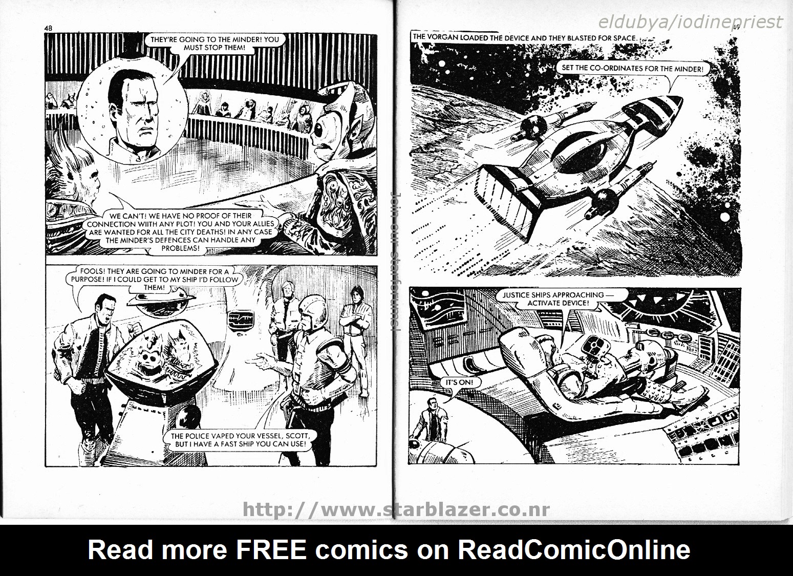 Read online Starblazer comic -  Issue #151 - 26