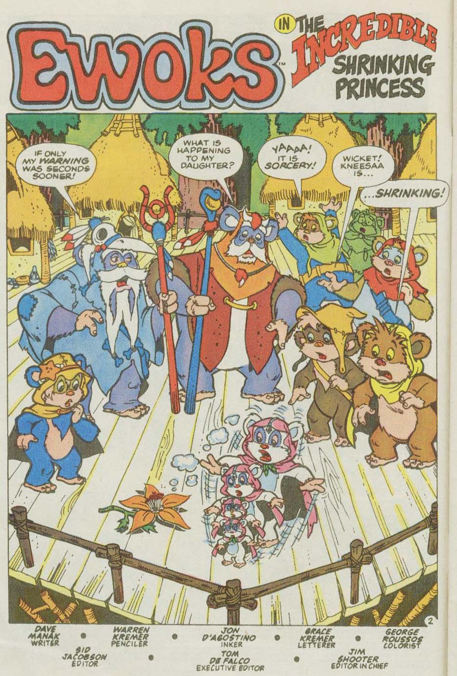 Read online Ewoks (1987) comic -  Issue #11 - 3