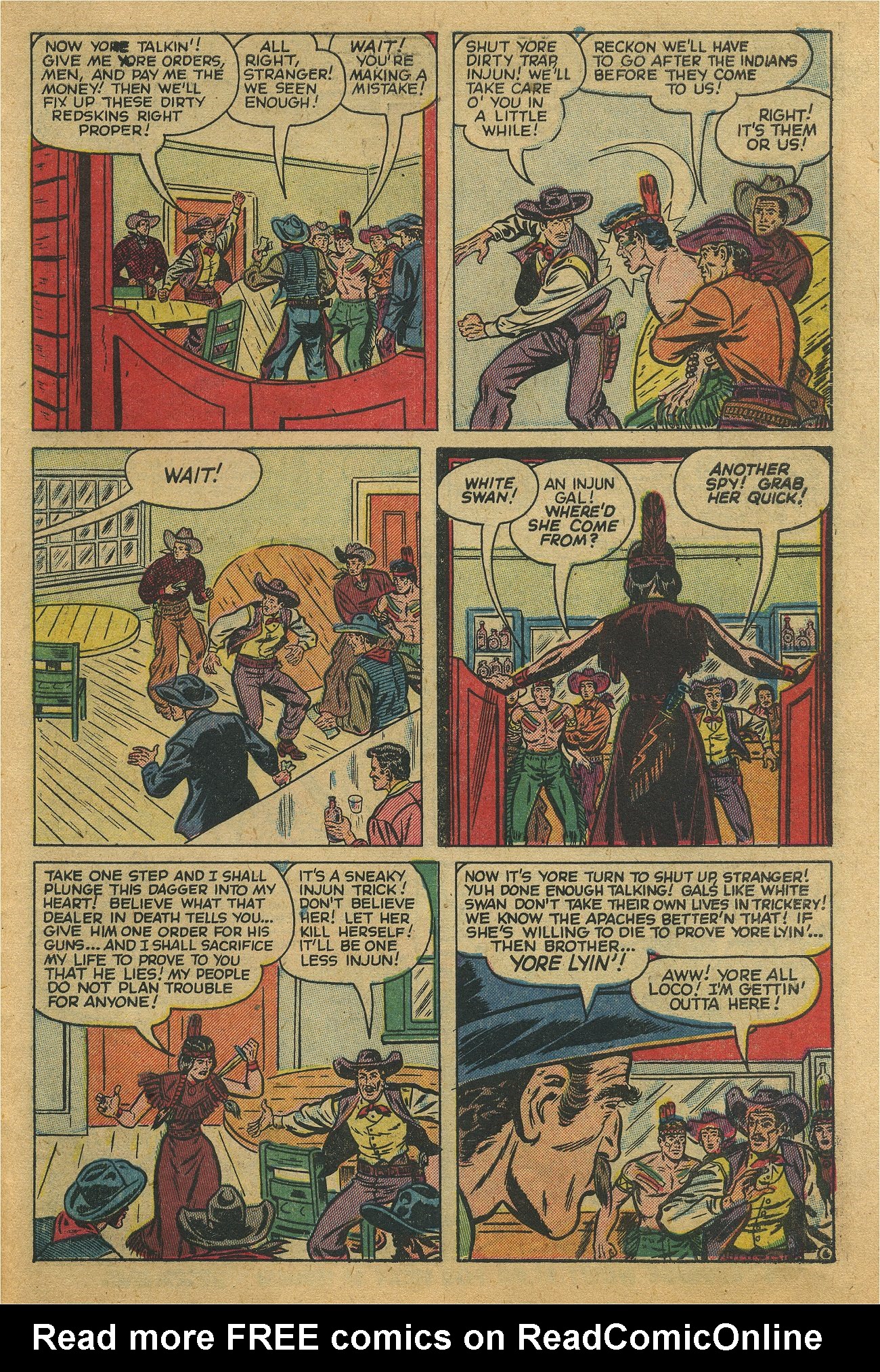Read online Apache Kid comic -  Issue #7 - 31