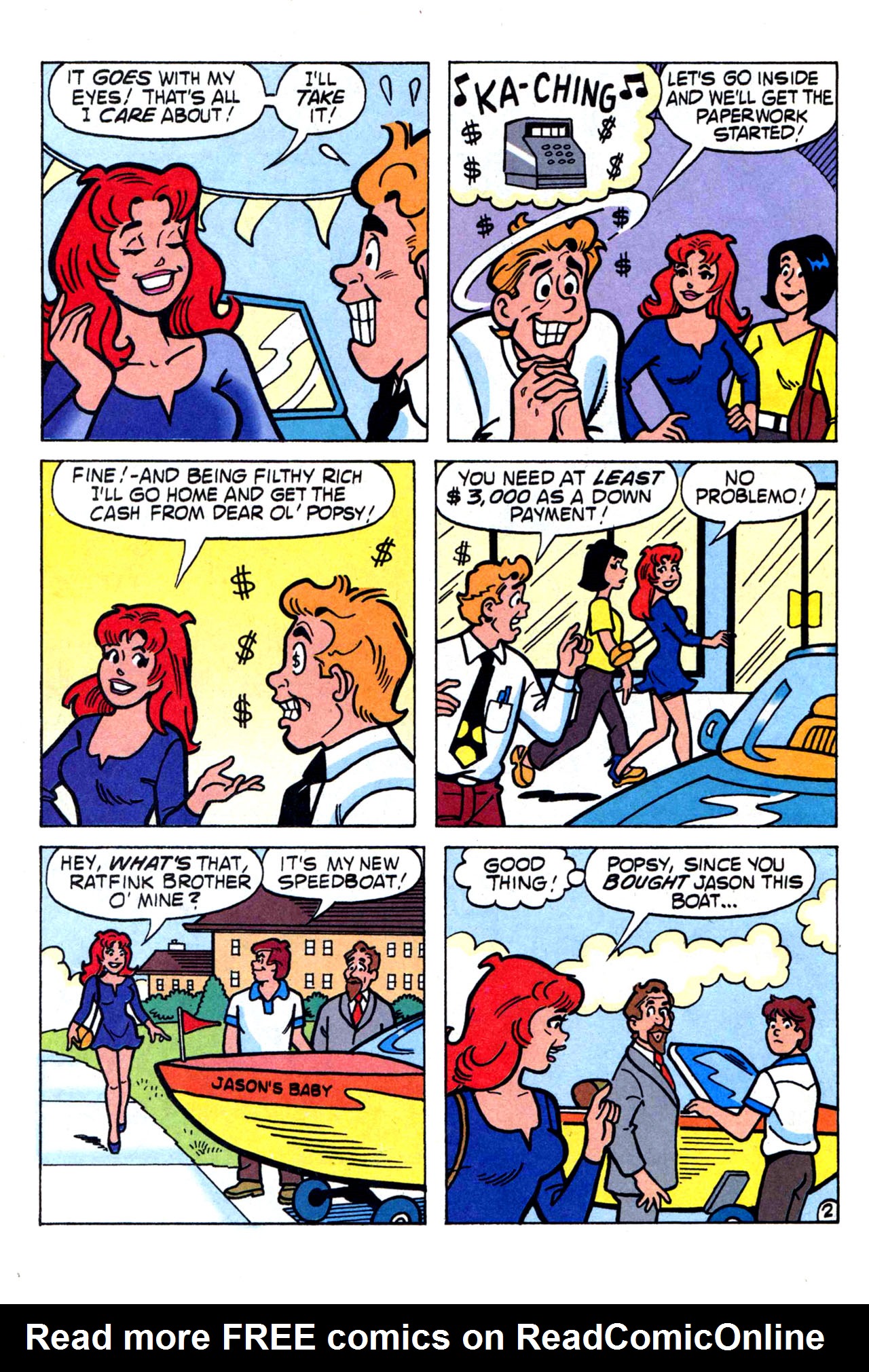 Read online Cheryl Blossom (1996) comic -  Issue #1 - 4