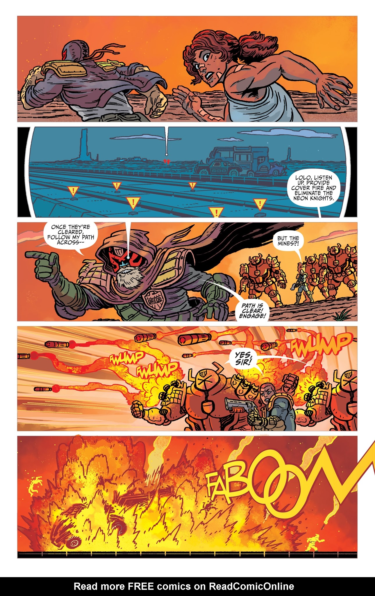 Read online Judge Dredd: The Blessed Earth comic -  Issue #7 - 13