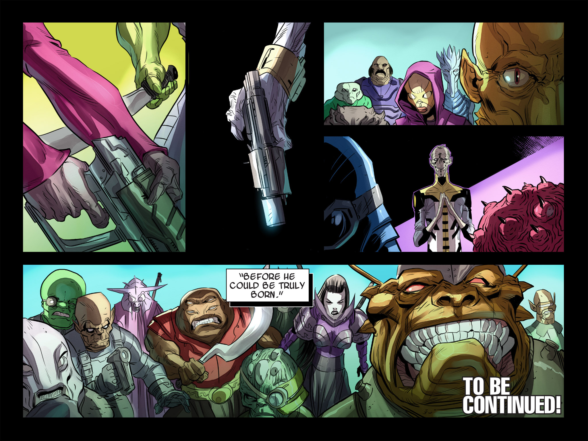 Read online Thanos: A God Up There Listening comic -  Issue # TPB - 189