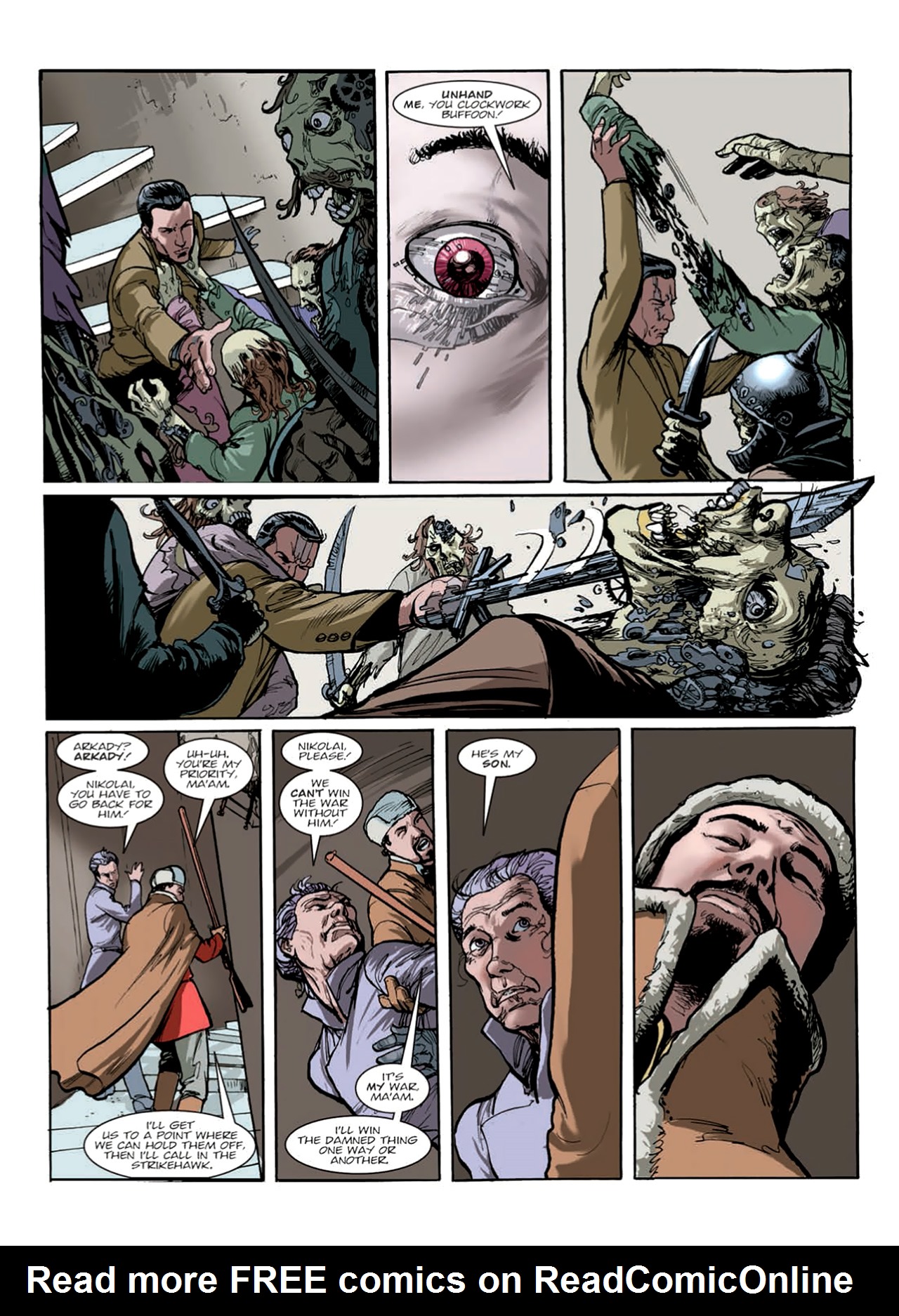 Read online Nikolai Dante comic -  Issue # TPB 9 - 153