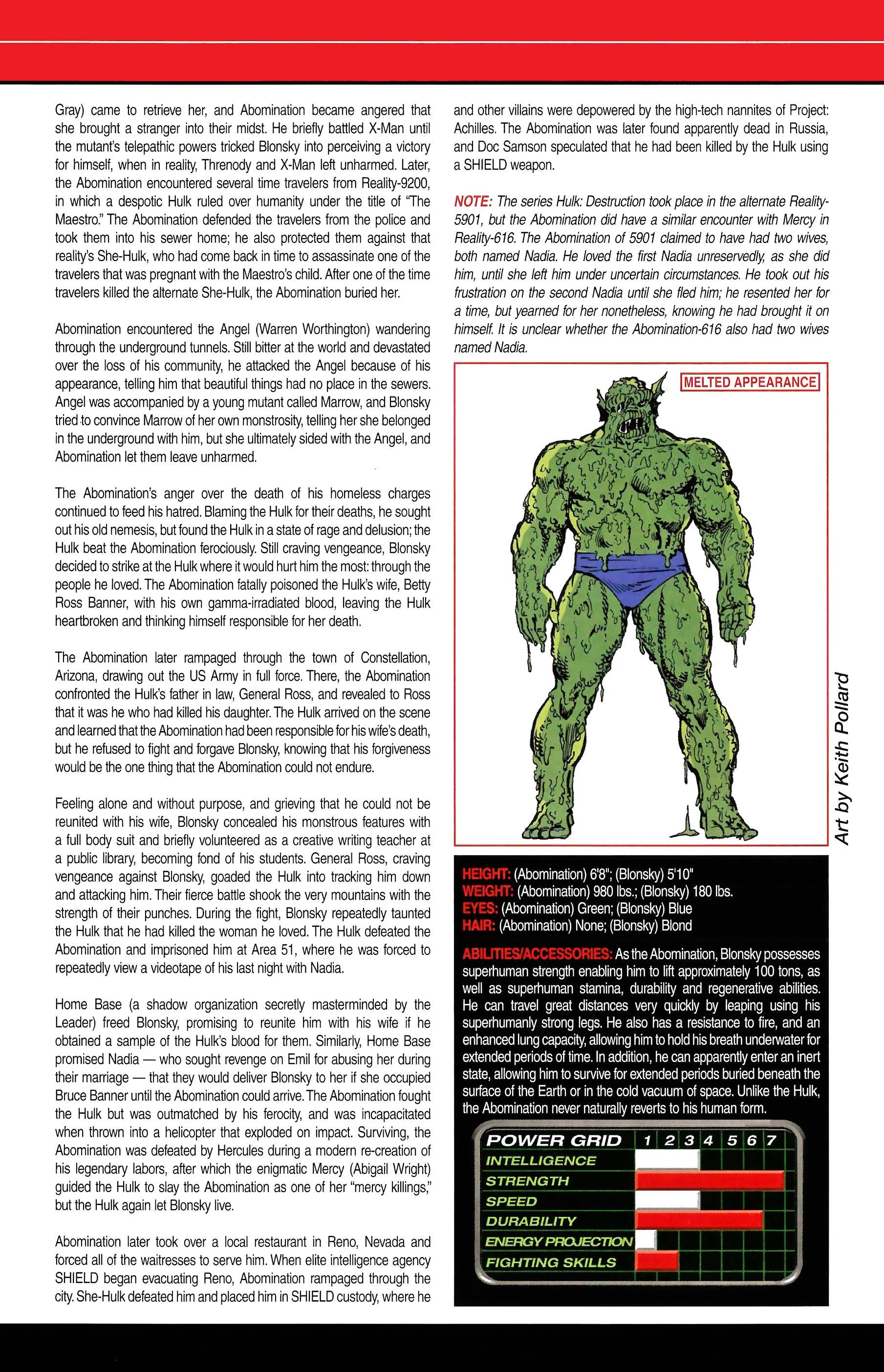 Read online Official Handbook of the Marvel Universe A to Z comic -  Issue # TPB 1 (Part 1) - 14