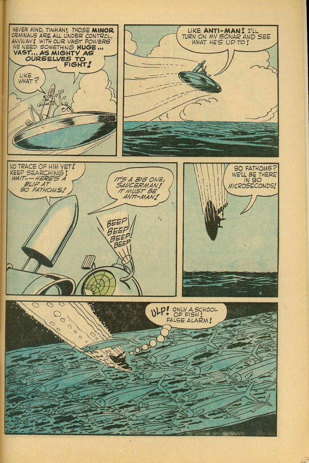 Read online Fatman, The Human Flying Saucer comic -  Issue #1 - 57