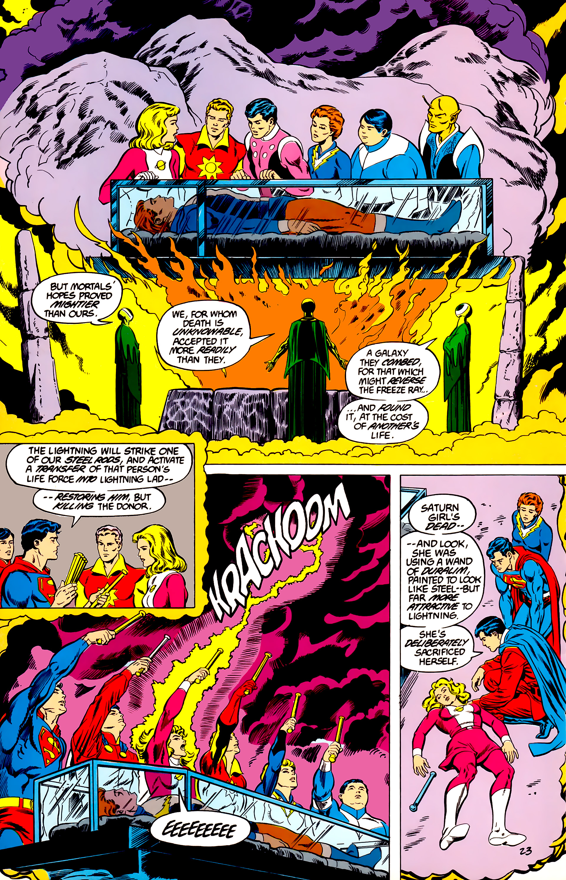 Read online Legion of Super-Heroes (1984) comic -  Issue #45 - 24