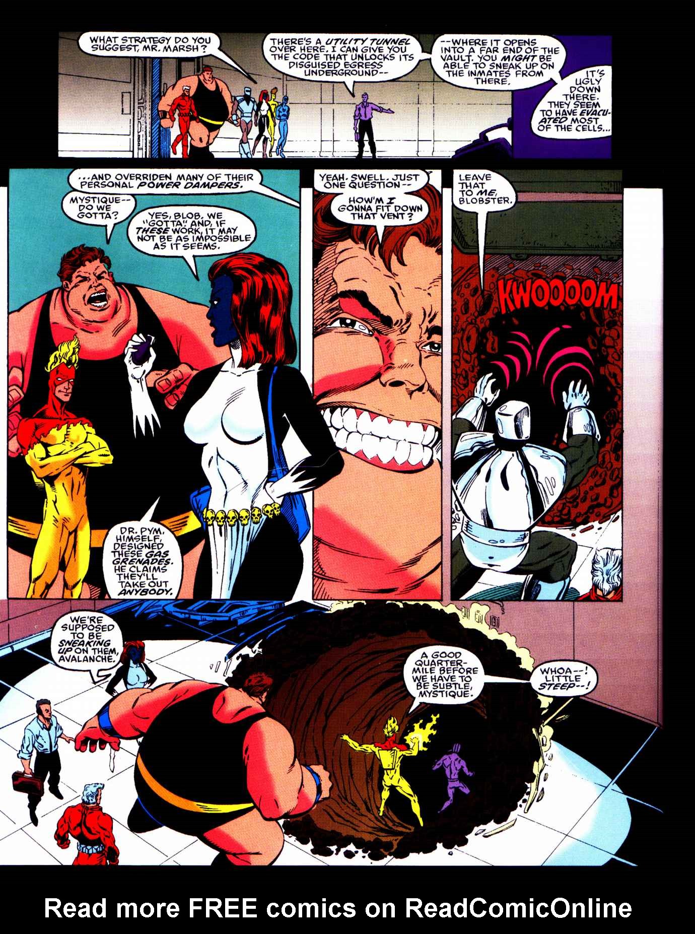 Read online Marvel Graphic Novel comic -  Issue #68 - Avengers - Death Trap - The Vault - 23