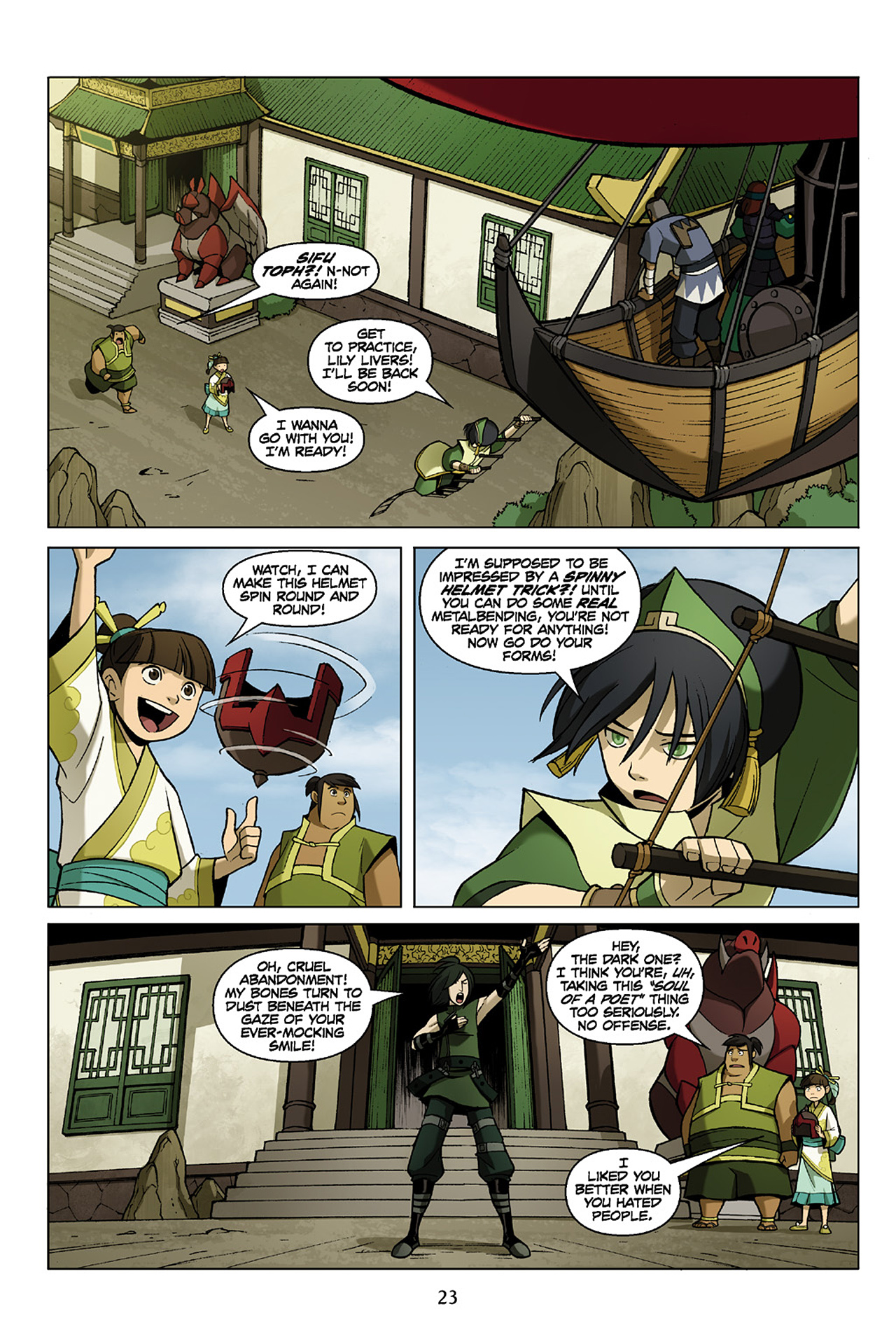 Read online Nickelodeon Avatar: The Last Airbender - The Promise comic -  Issue # Part 3 - 24