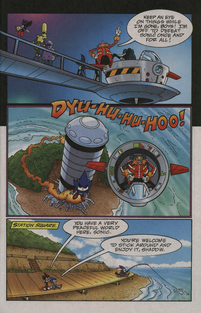 Read online Sonic X comic -  Issue #40 - 23