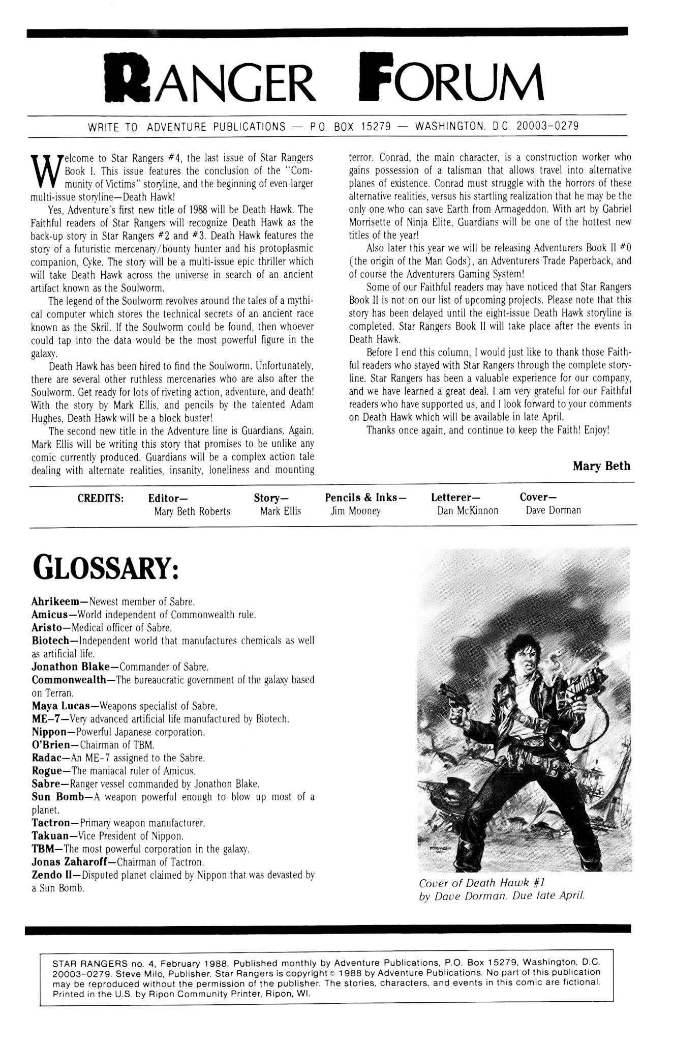 Read online Star Rangers comic -  Issue #4 - 2