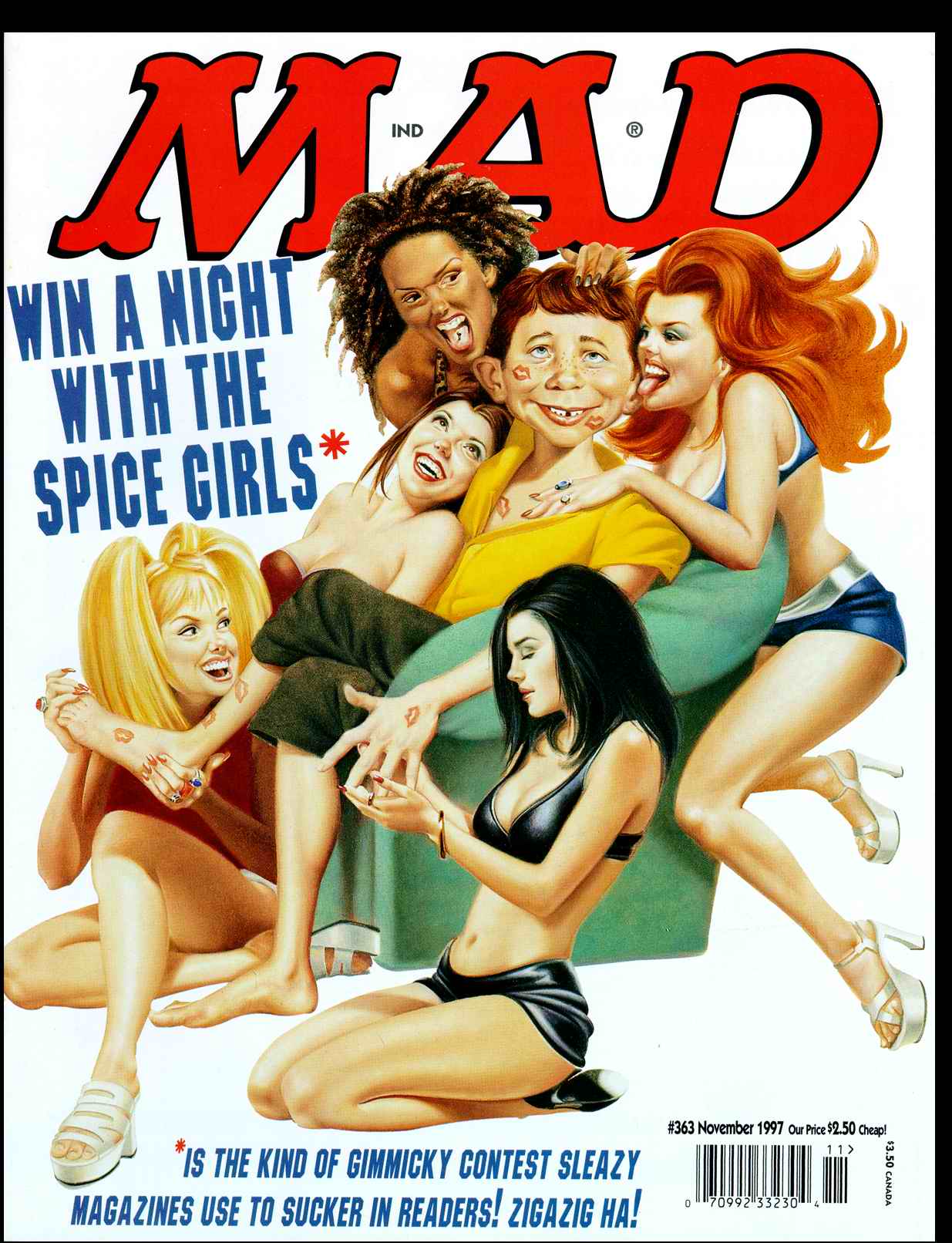 Read online MAD comic -  Issue #363 - 2