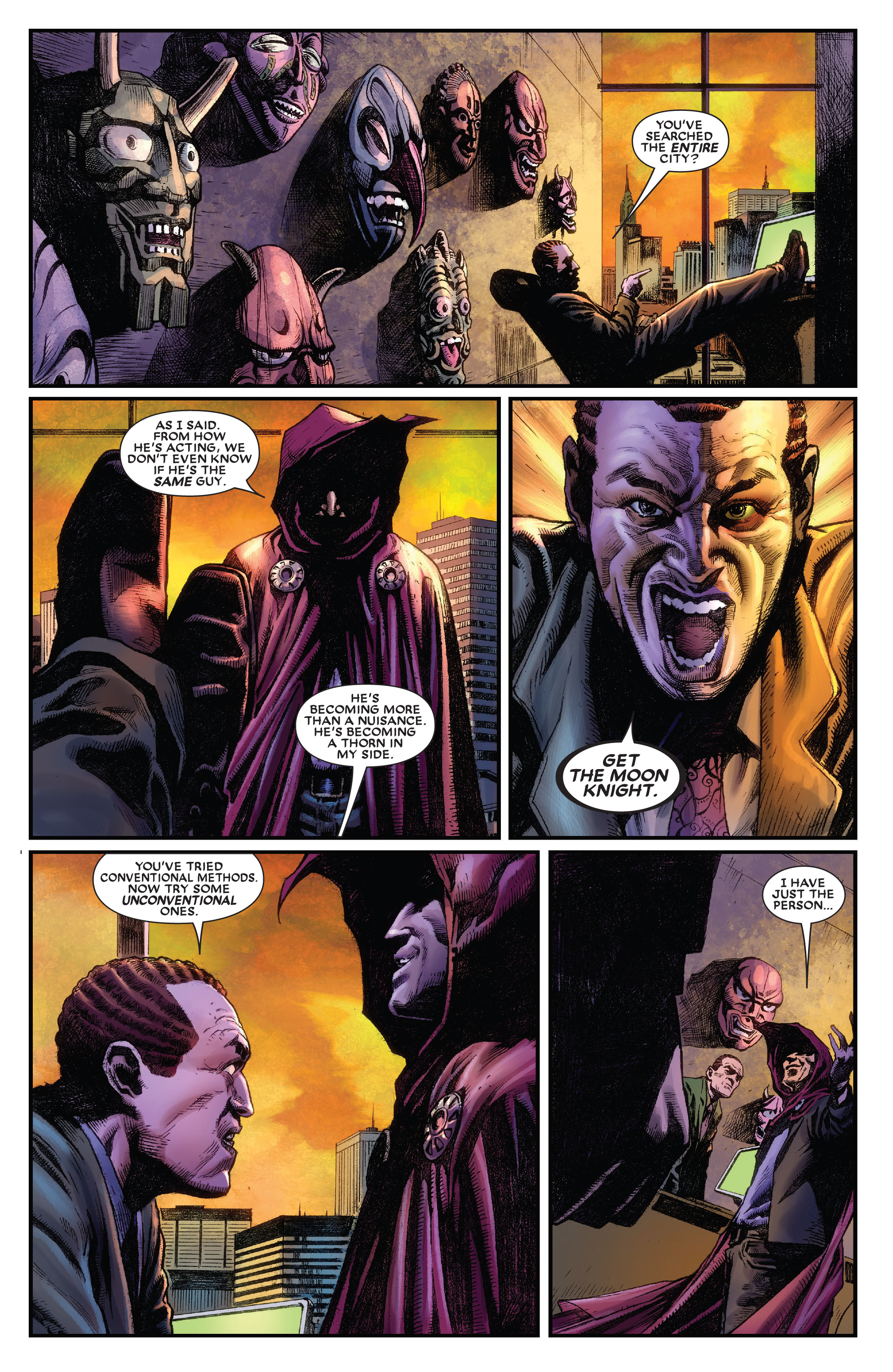 Read online Moon Knight by Huston, Benson & Hurwitz Omnibus comic -  Issue # TPB (Part 9) - 28