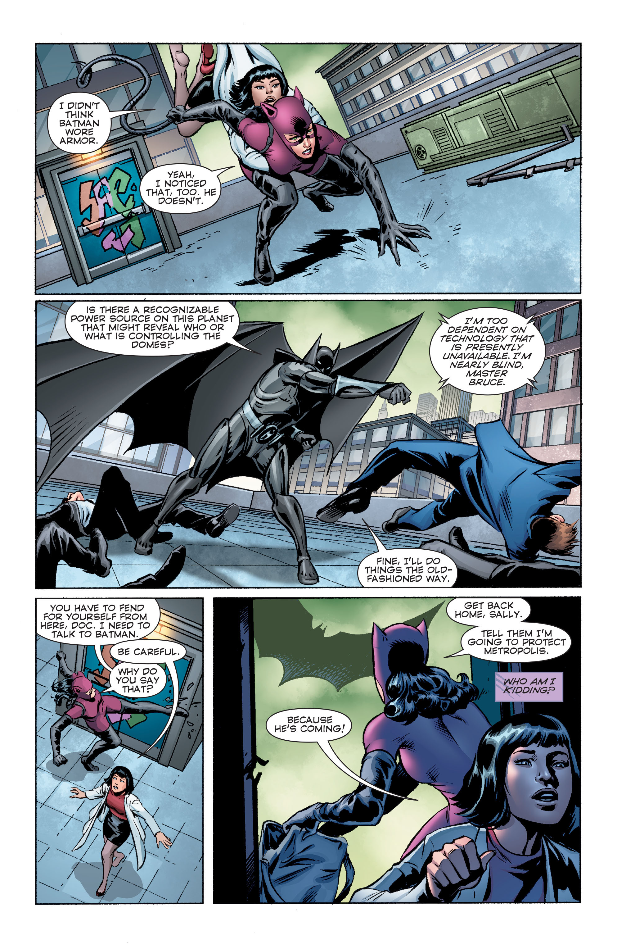 Read online Convergence Catwoman comic -  Issue #2 - 5
