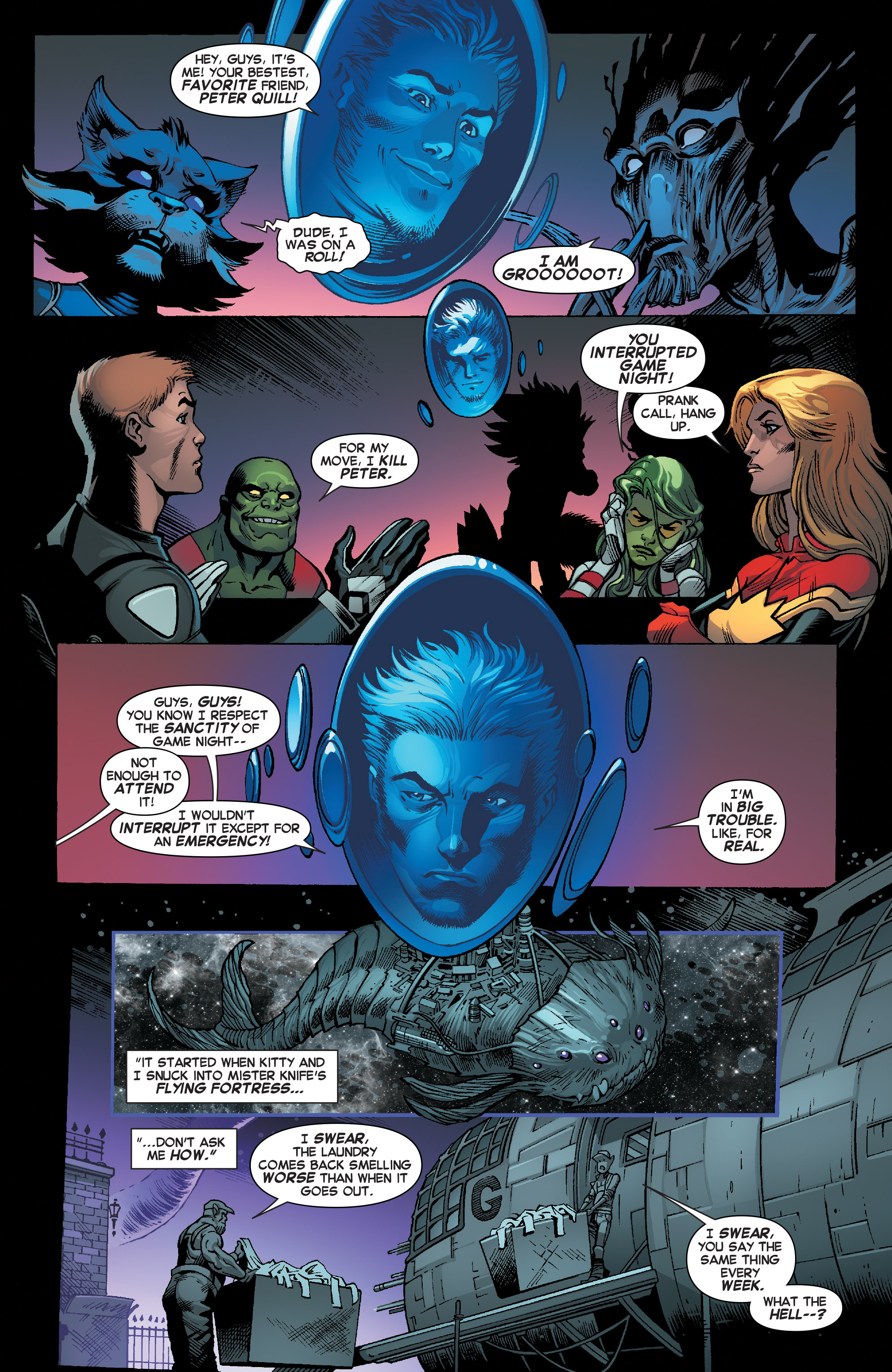 Read online Guardians of the Galaxy and X-Men: The Black Vortex comic -  Issue # TPB (Part 1) - 14