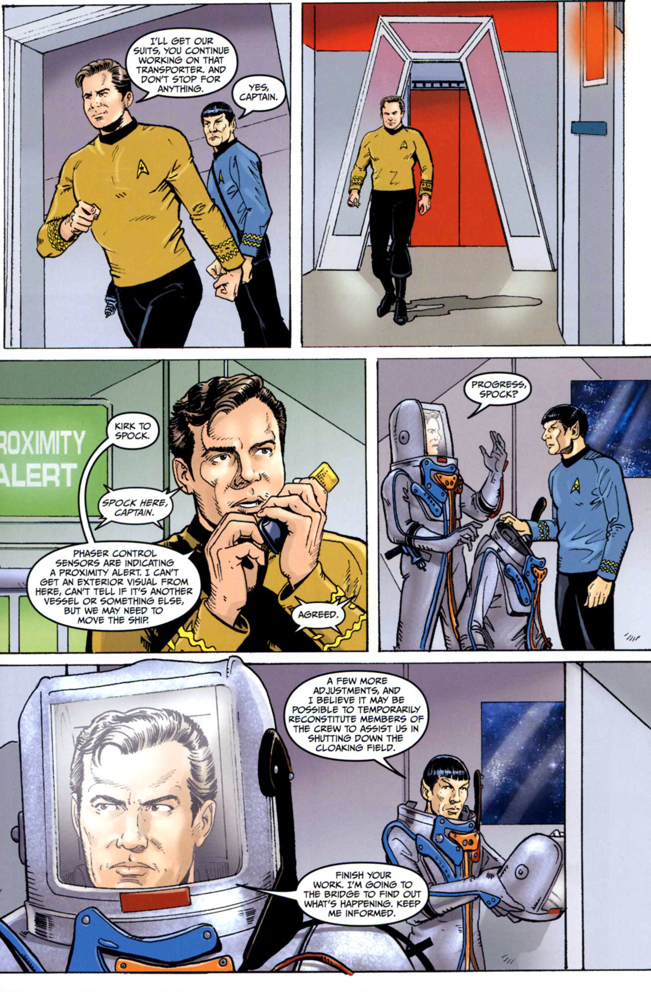 Read online Star Trek Year Four: The Enterprise Experiment comic -  Issue #1 - 22