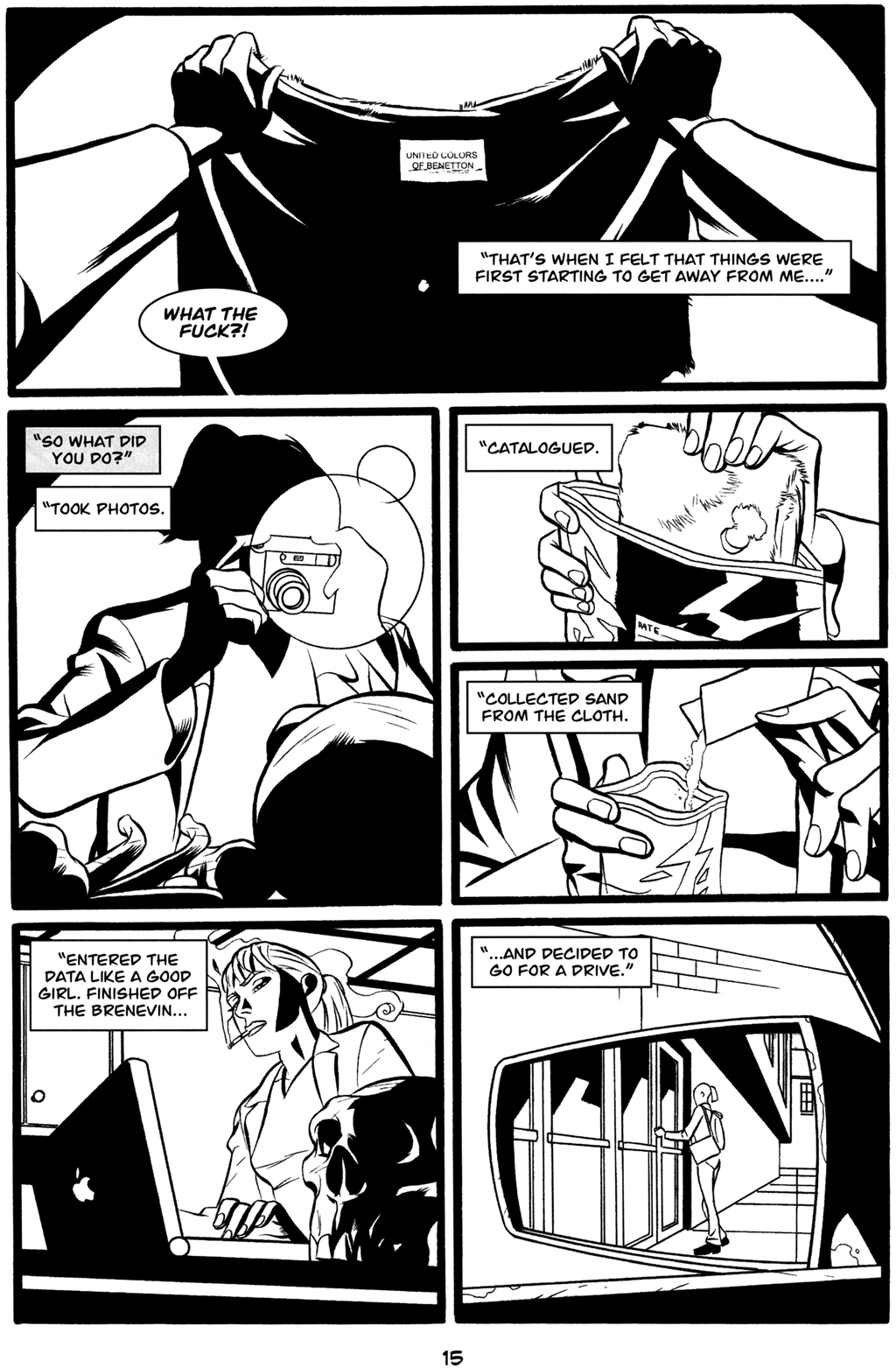 Read online Umbra comic -  Issue #1 - 18