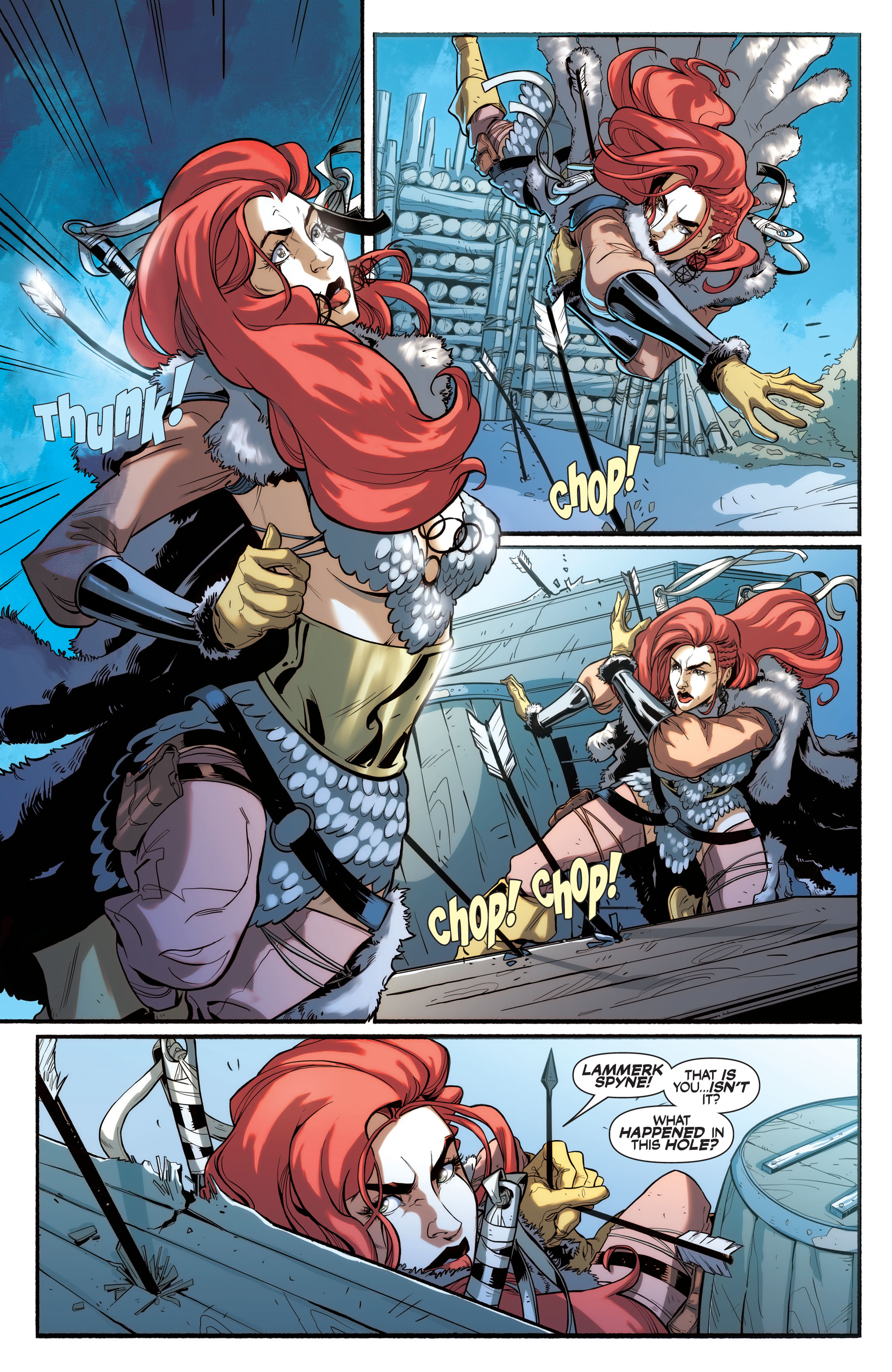 Read online Red Sonja (2019) comic -  Issue # _Holiday Special 2021 - 19