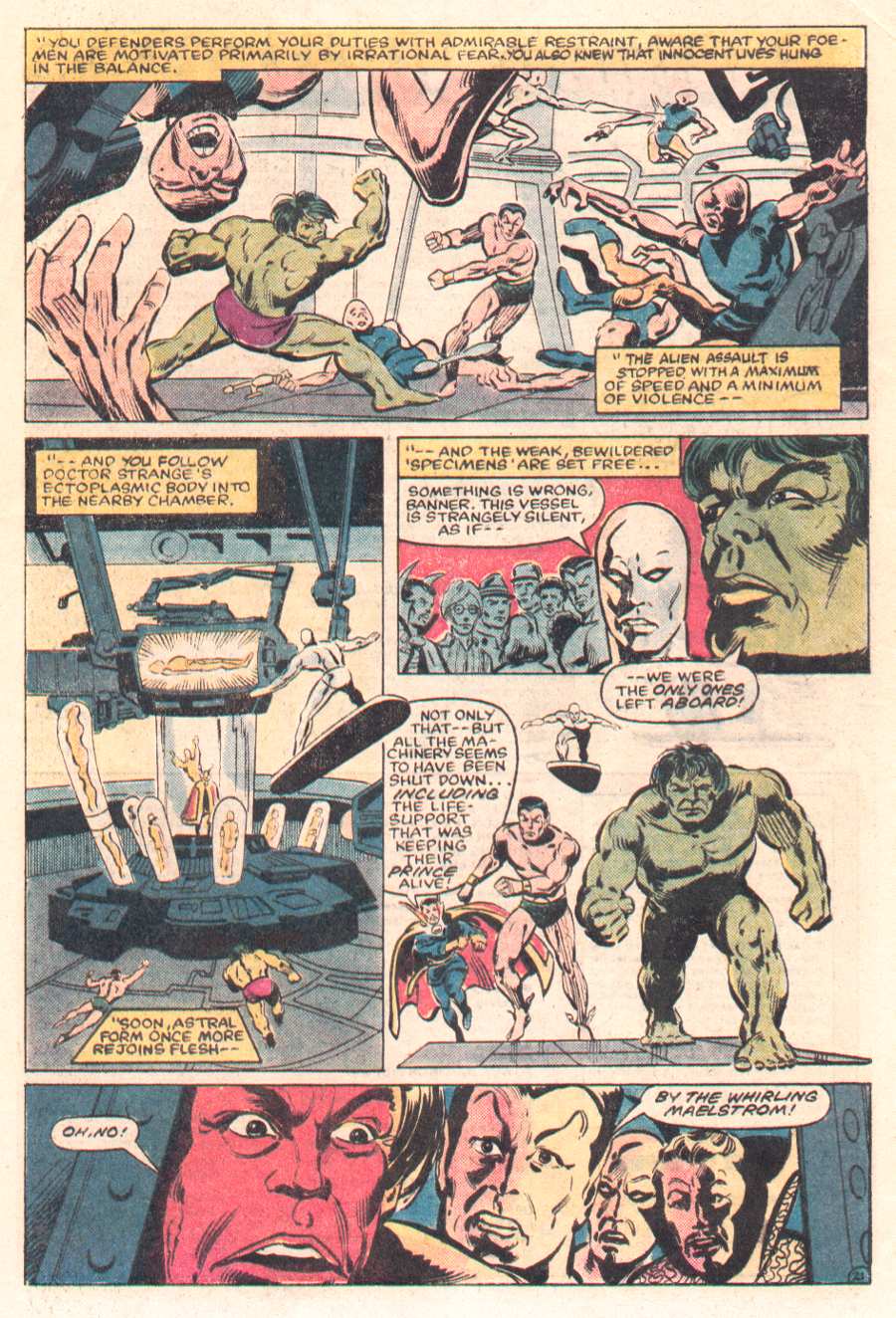 Read online The Defenders (1972) comic -  Issue #124 - 22